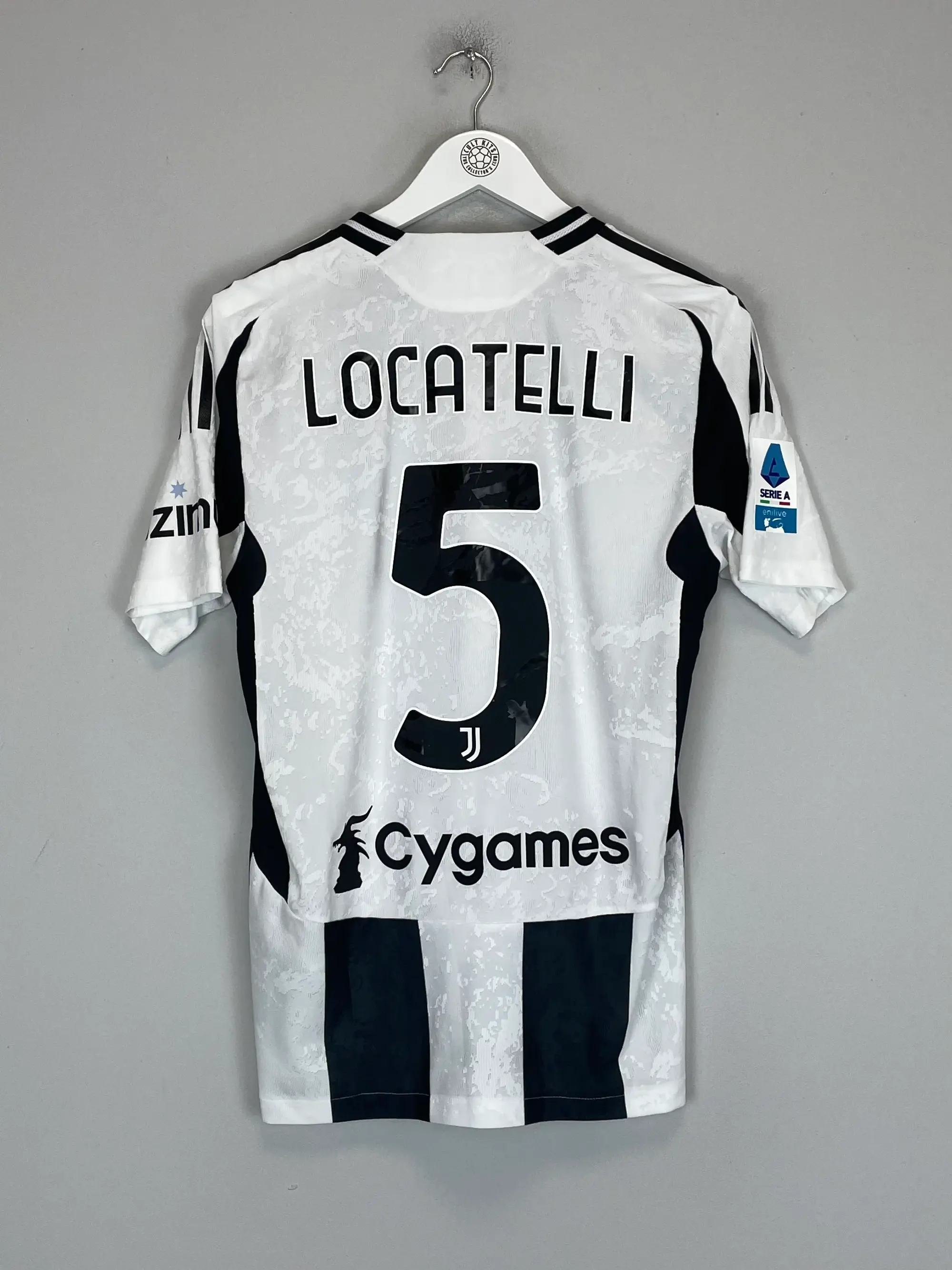 2024/25 JUVENTUS LOCATELLI #5 *AUTHENTIC* HOME SHIRT (M) ADIDAS | Cult Kits