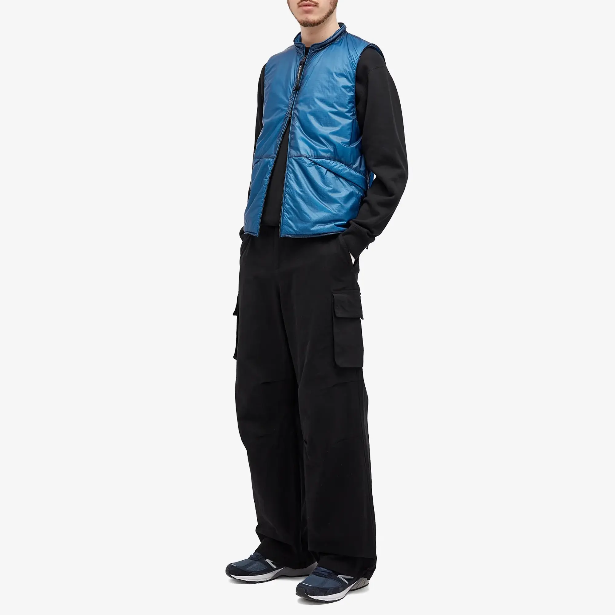 C.P. Company Men's Nada Shell Vest Ink Blue