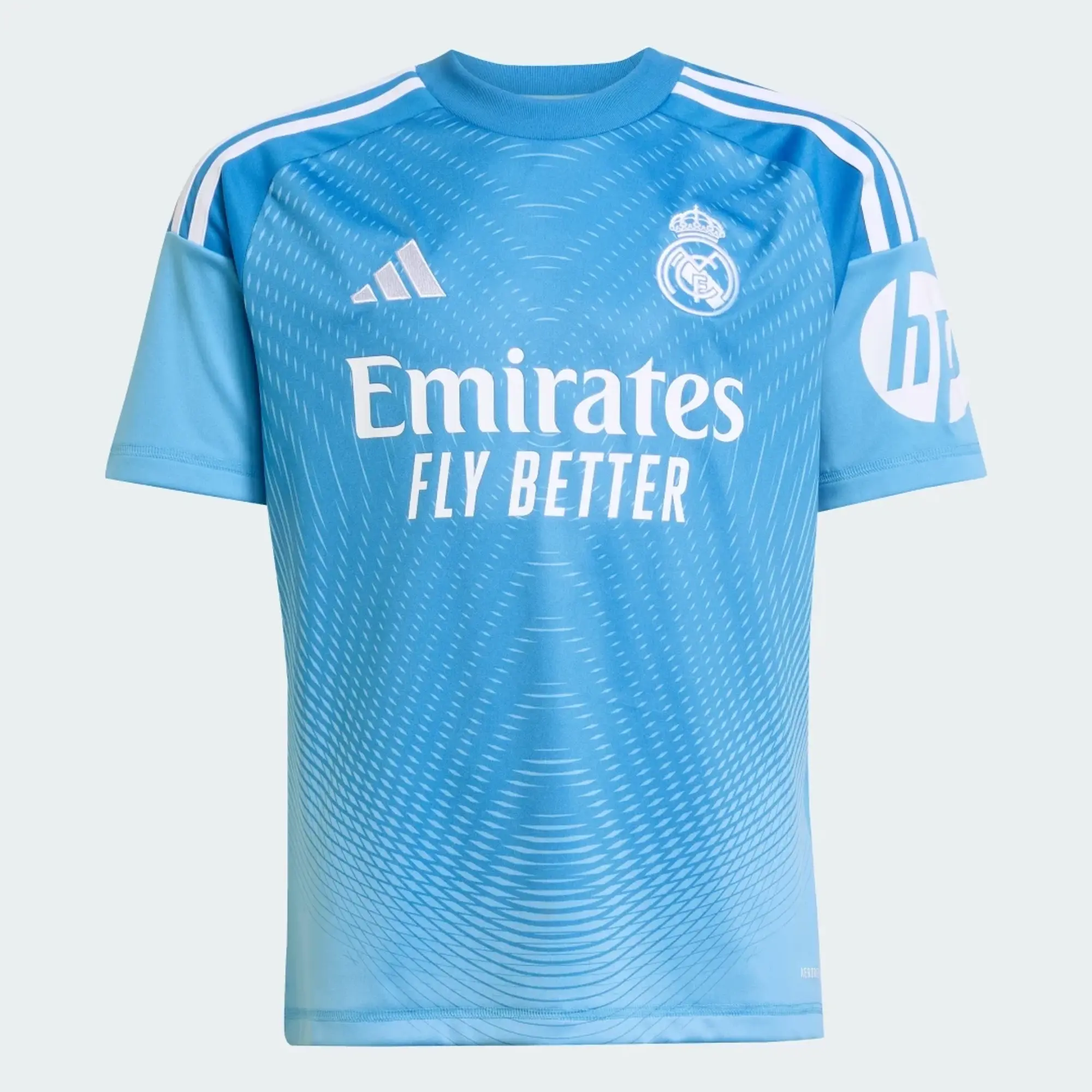 adidas Real Madrid 25/26 Home Goalkeeper Jersey Kids