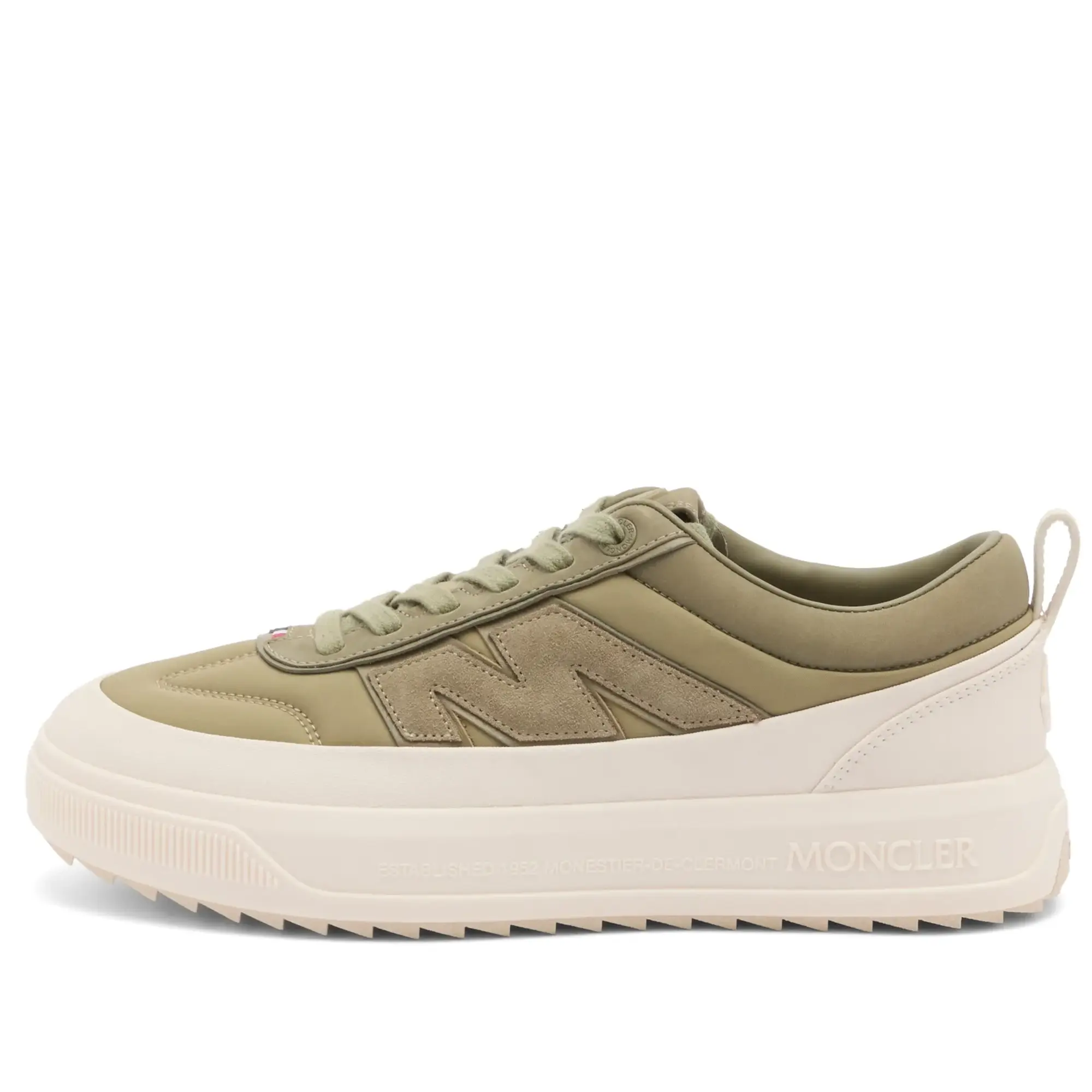 Moncler Men's Monpulse Low Top Sneakers Green