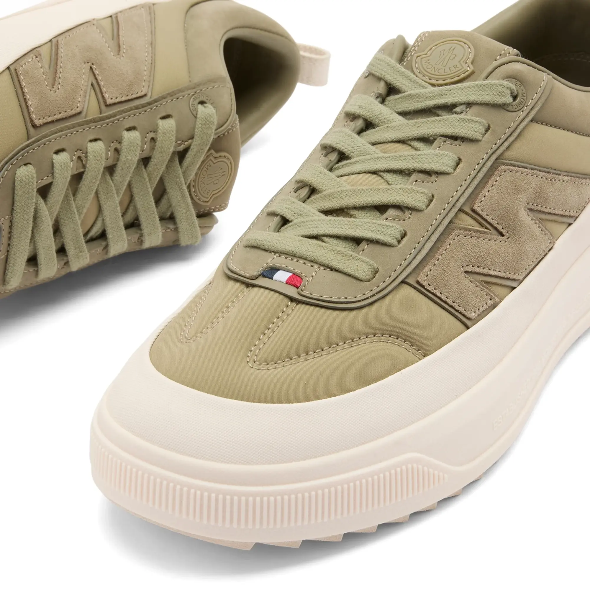 Moncler Men's Monpulse Low Top Sneakers Green