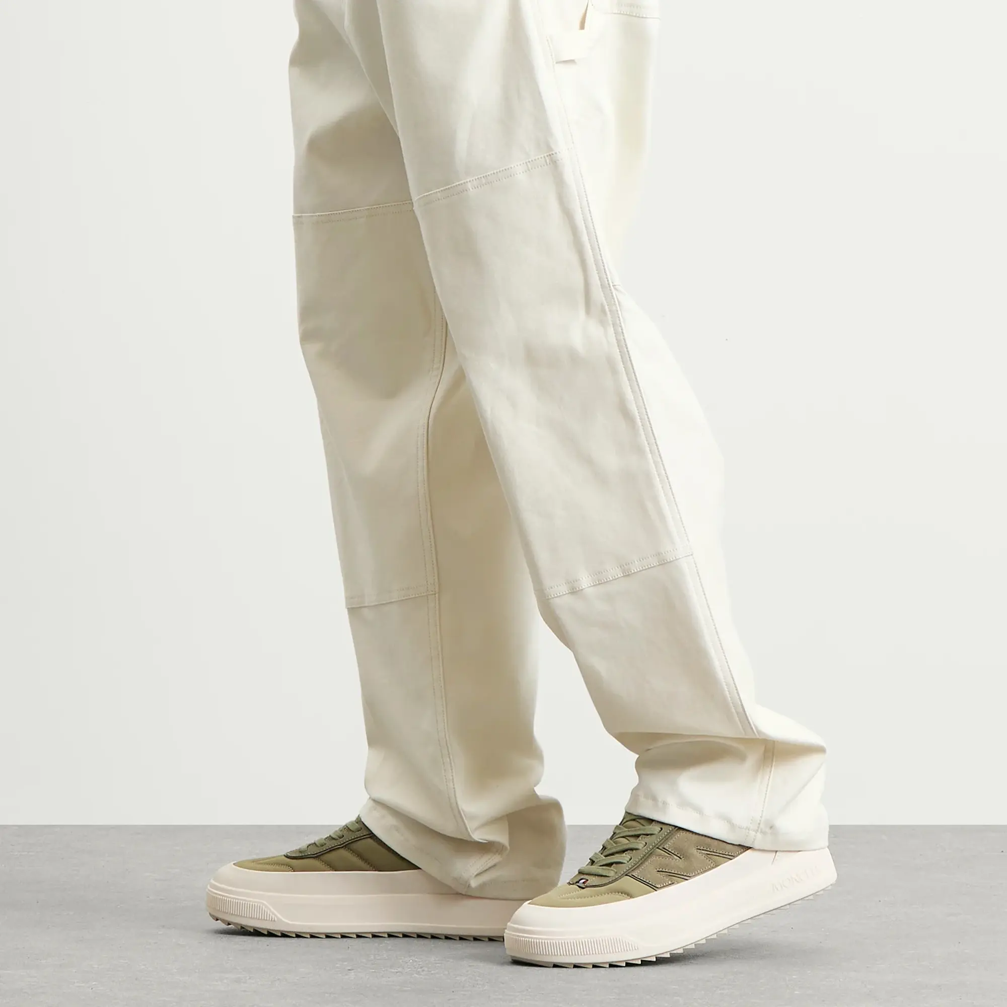 Moncler Men's Monpulse Low Top Sneakers Green