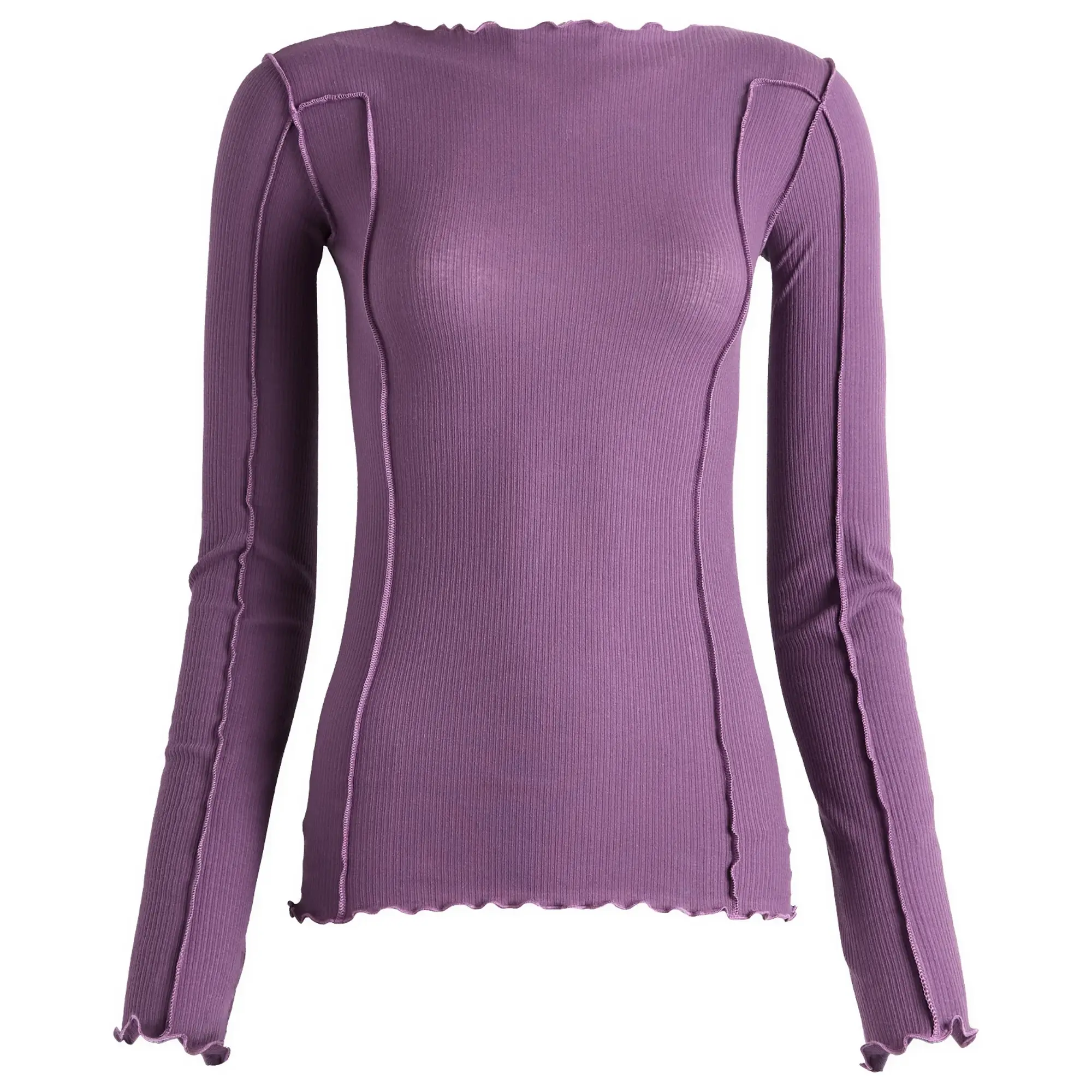 Baserange Women's Omato Long Sleeve T-Shirt Venet Purple