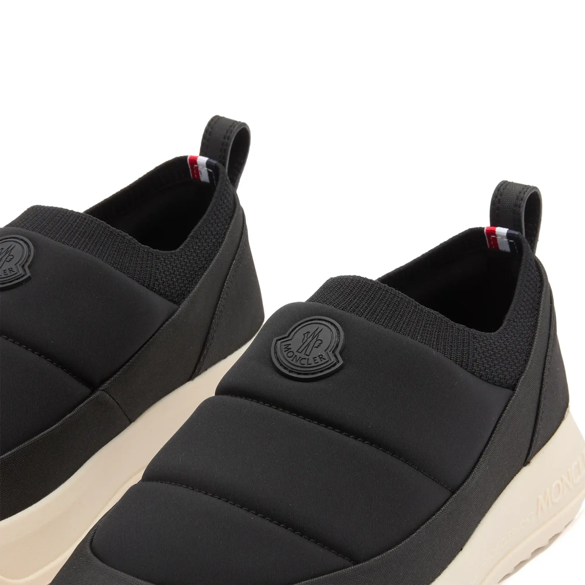 Moncler Men's Monpulse Slipon Low Top Sneakers Black