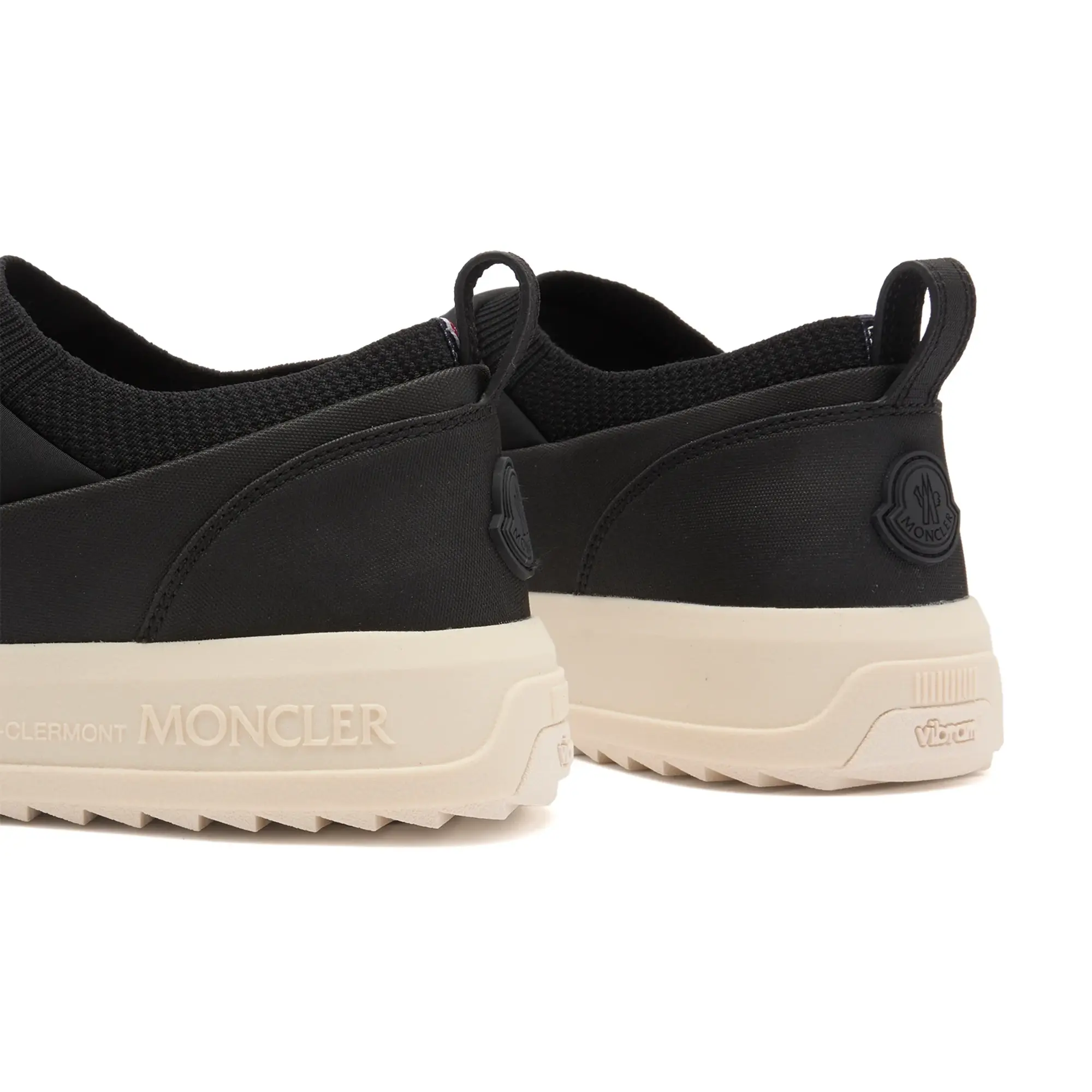 Moncler Men's Monpulse Slipon Low Top Sneakers Black