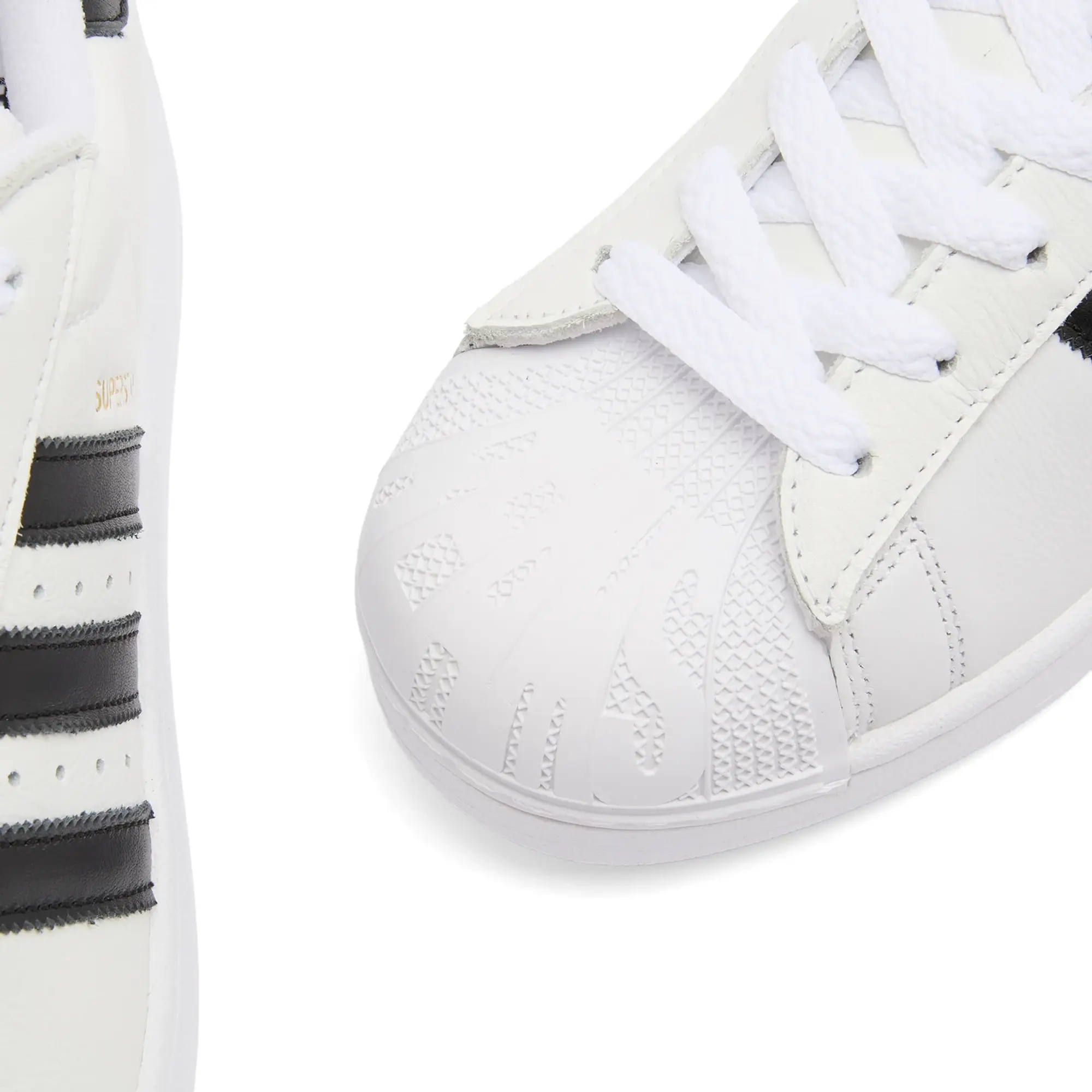 Adidas x Beams Superstar Sneaker White/Core Black/Gold