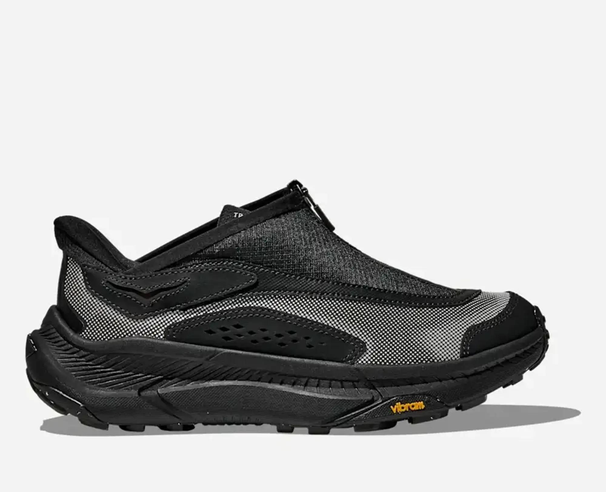 Hoka Stealth/Tech Project Transport Lifestyle Shoes In Black/White