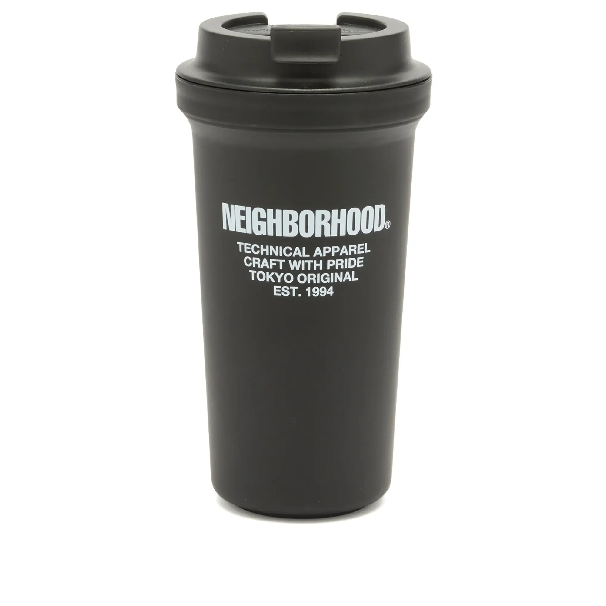 Neighborhood Men's Wallmug Bearl & Strainer Set Black