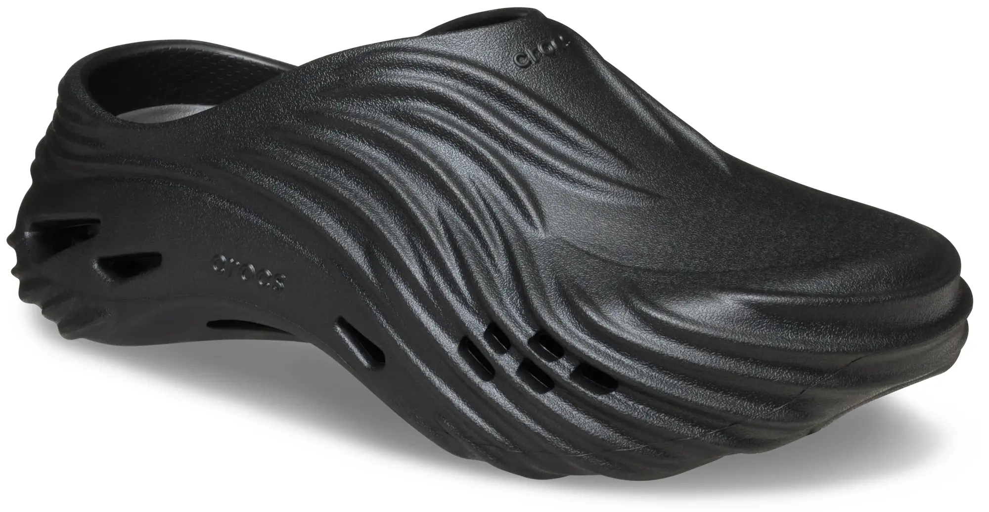 Crocs | Unisex | Echo Wave | Clogs | Black / Black | W4/M3