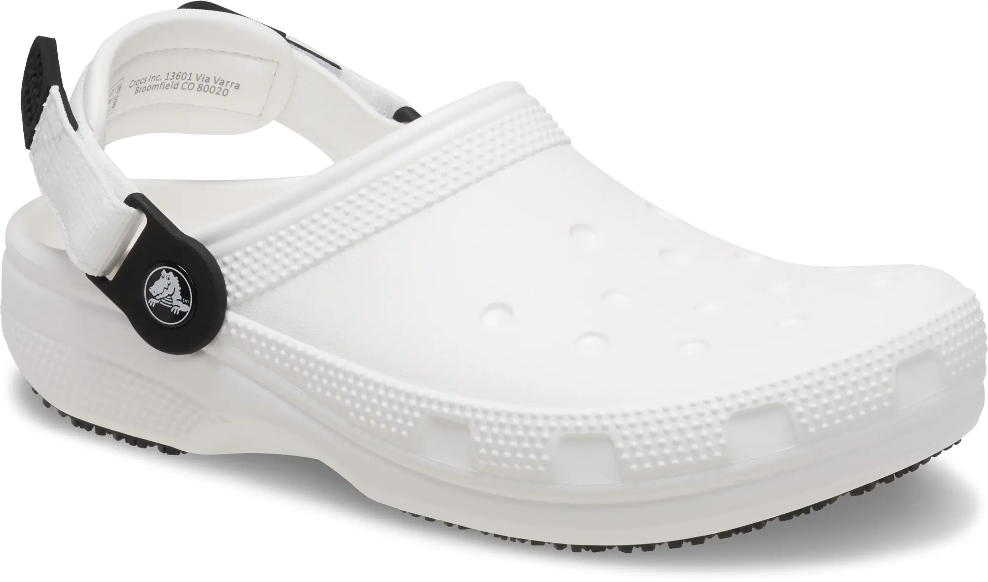 Crocs | Unisex | Classic Work | Clogs | White | W4/M3