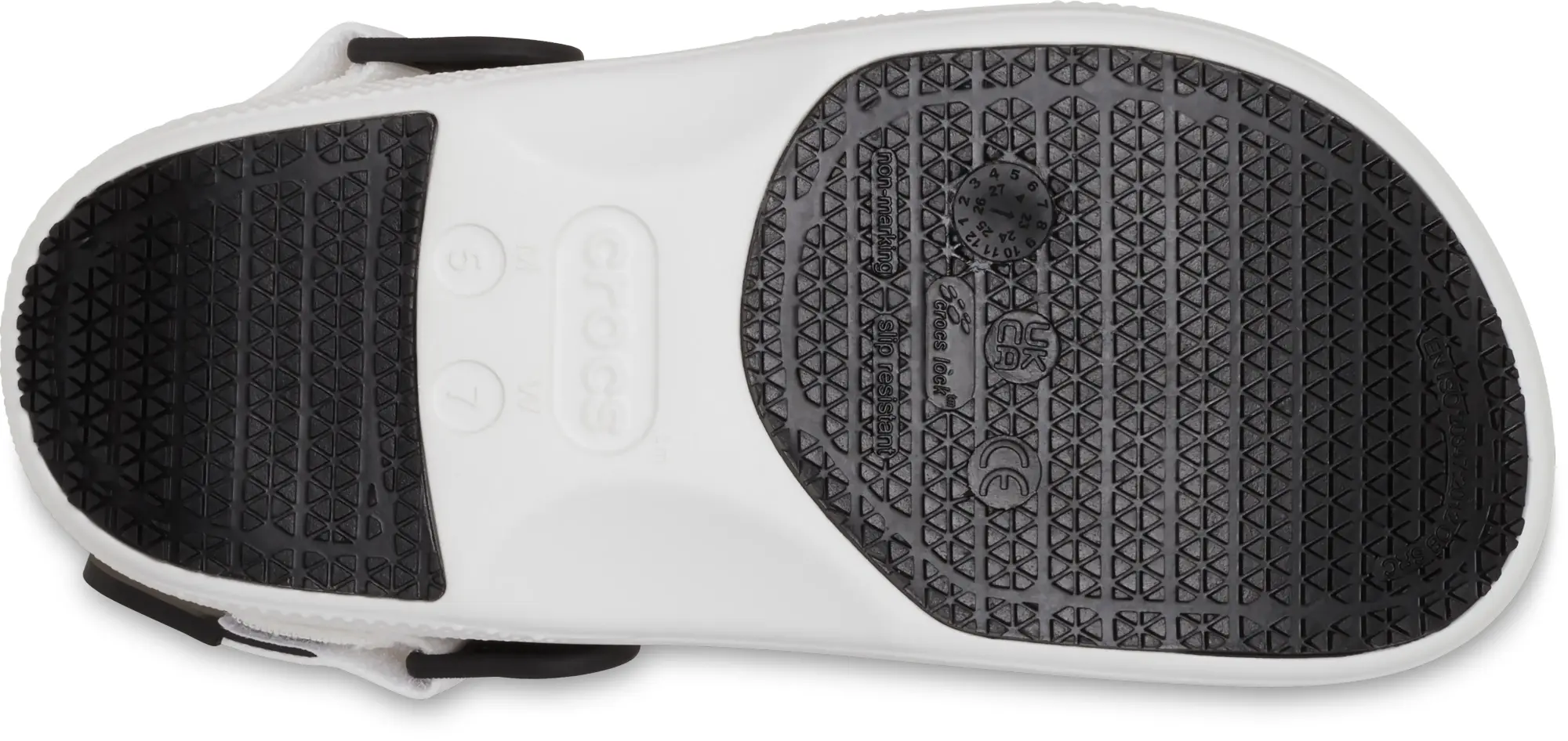 Crocs | Unisex | Classic Work | Clogs | White | W4/M3