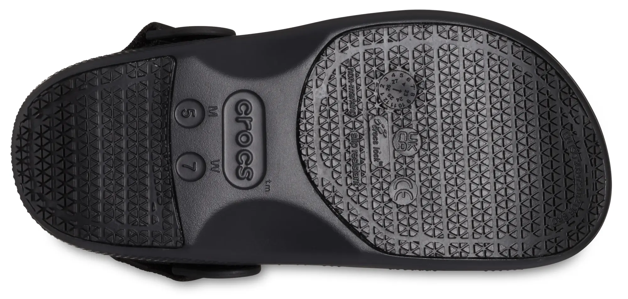 Crocs | Unisex | Classic Work | Clogs | Black | W4/M3