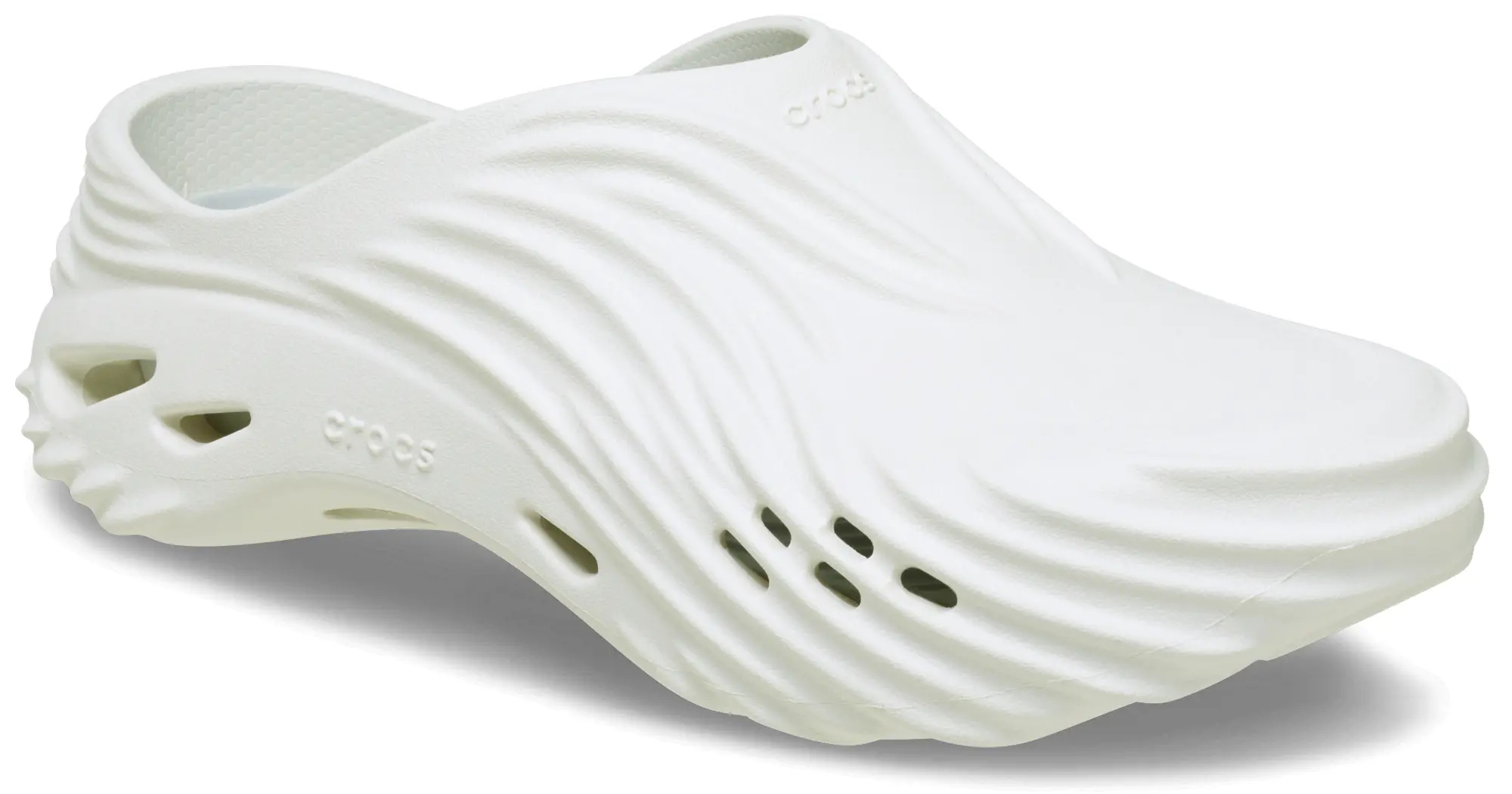 Crocs | Unisex | Echo Wave | Clogs | Chalk | W4/M3