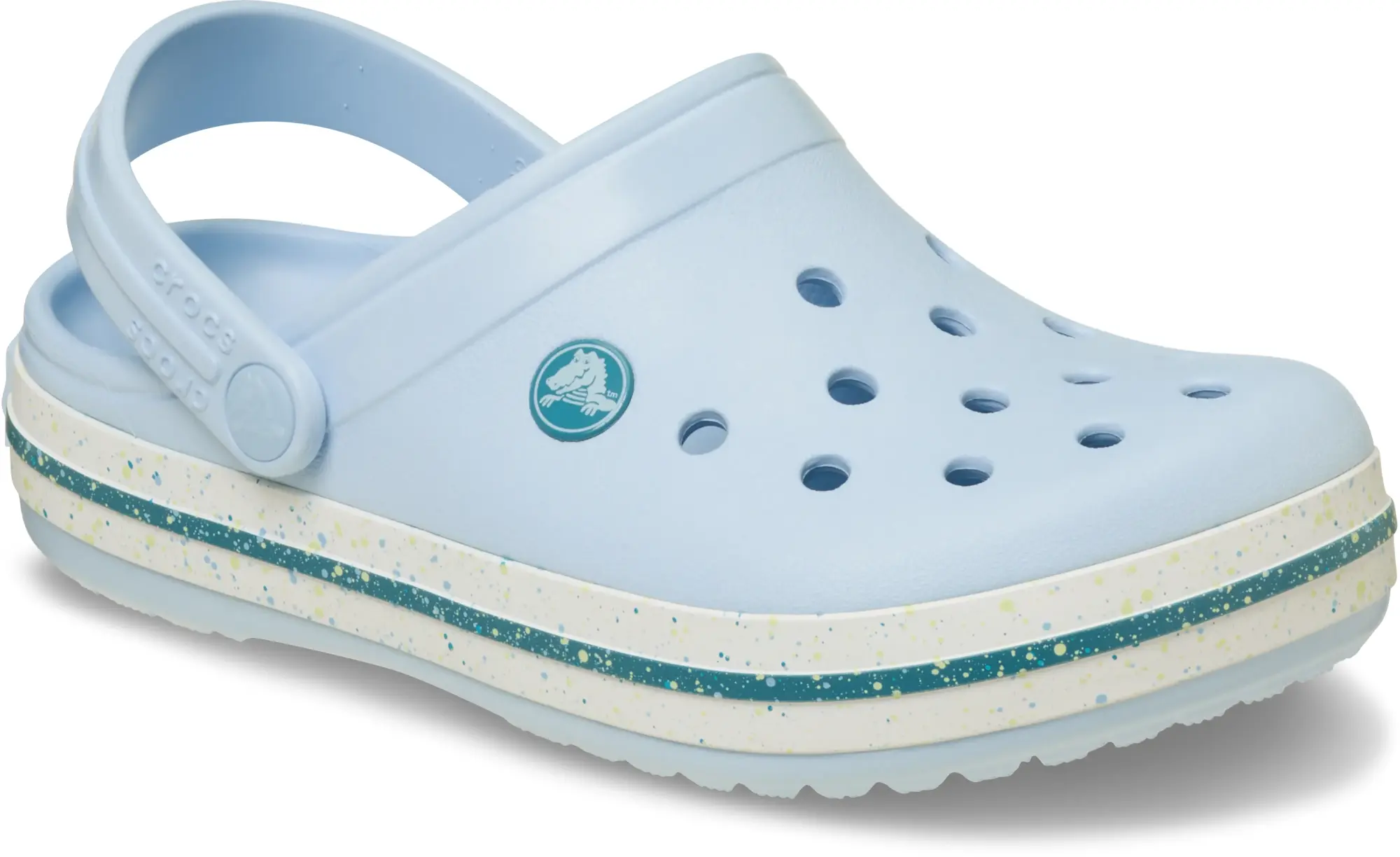 Crocs | Kids | Crocband Speckled Band | Clogs | Blue Frost | C11