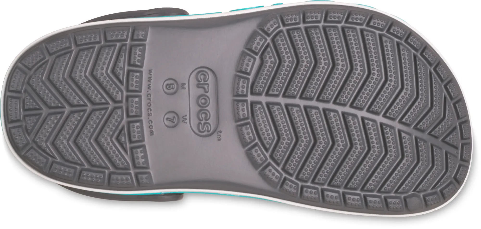 Crocs | Unisex | Bayaband | Clogs | Charcoal / Multi | W4/M3