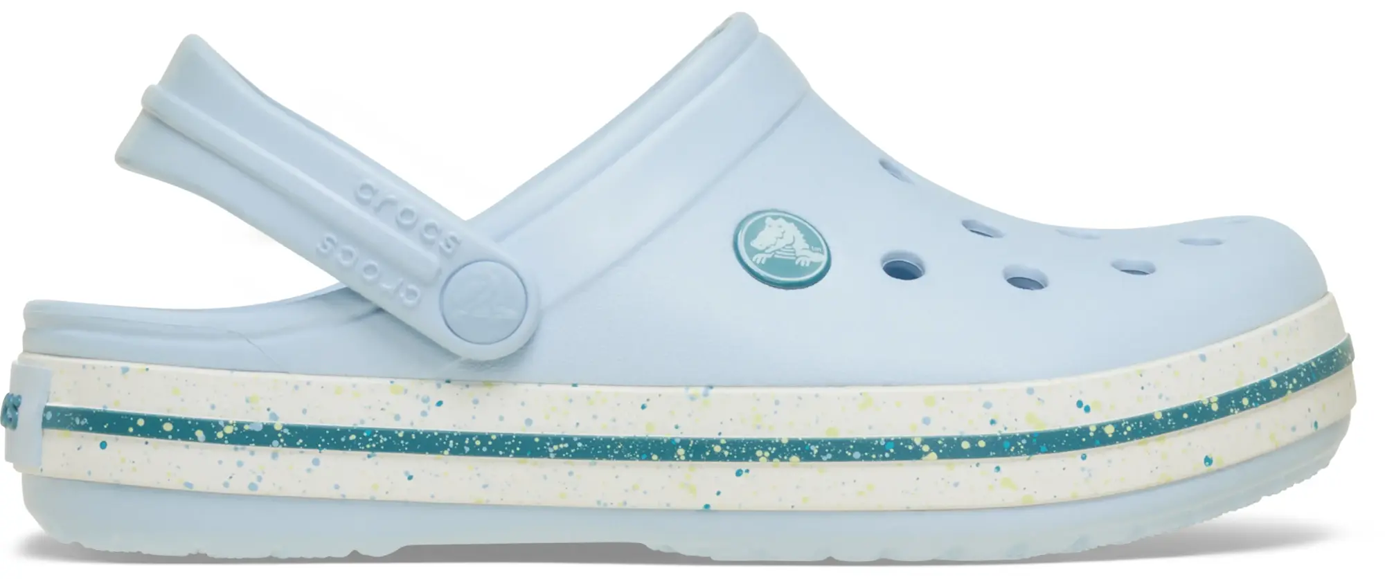 Crocs | Kids | Toddler Crocband Speckled Band | Clogs | Blue Frost | C4