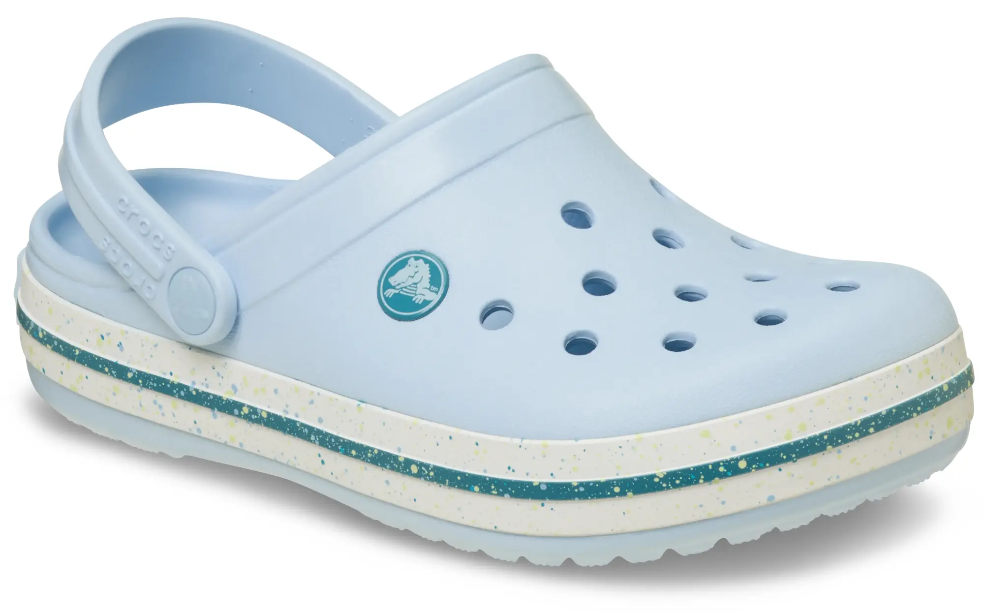 Crocs | Kids | Toddler Crocband Speckled Band | Clogs | Blue Frost | C4