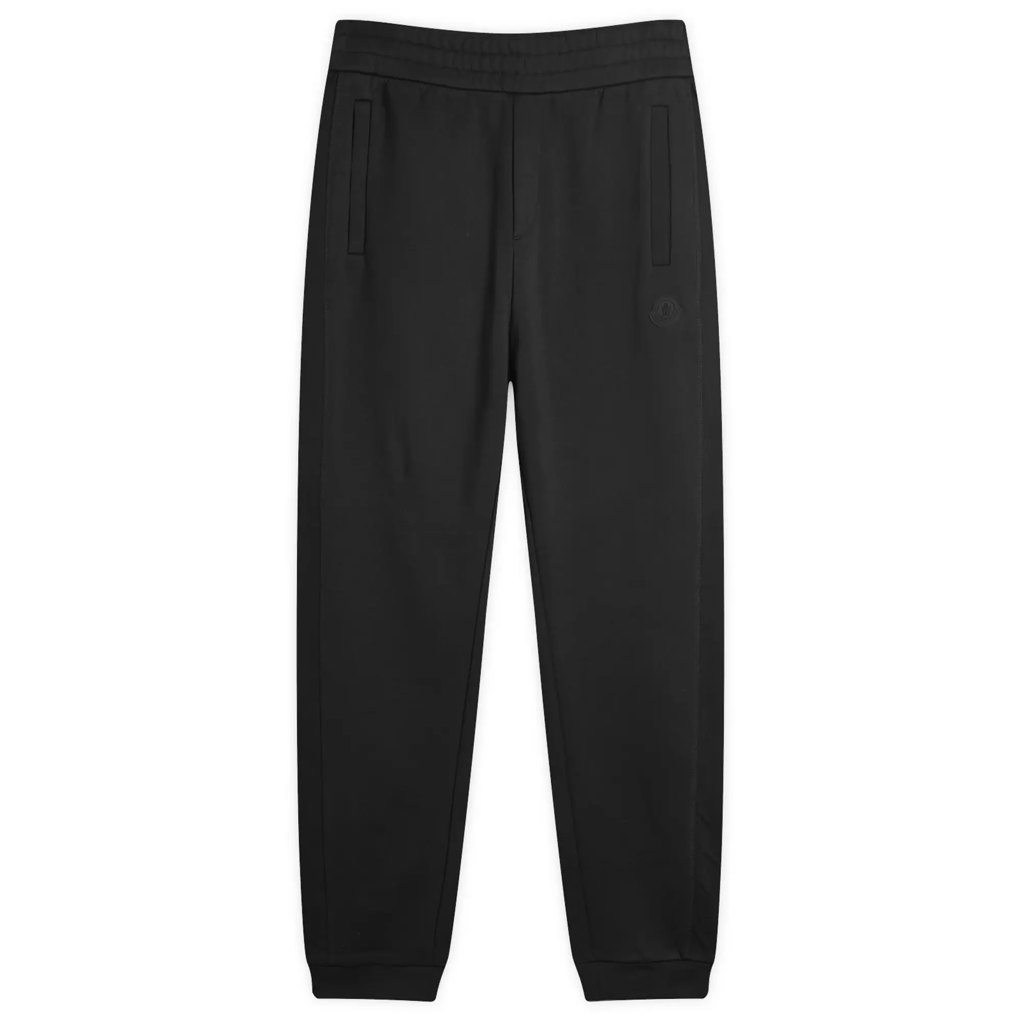 Moncler Men's Cotton Fleece Sweatpants Black