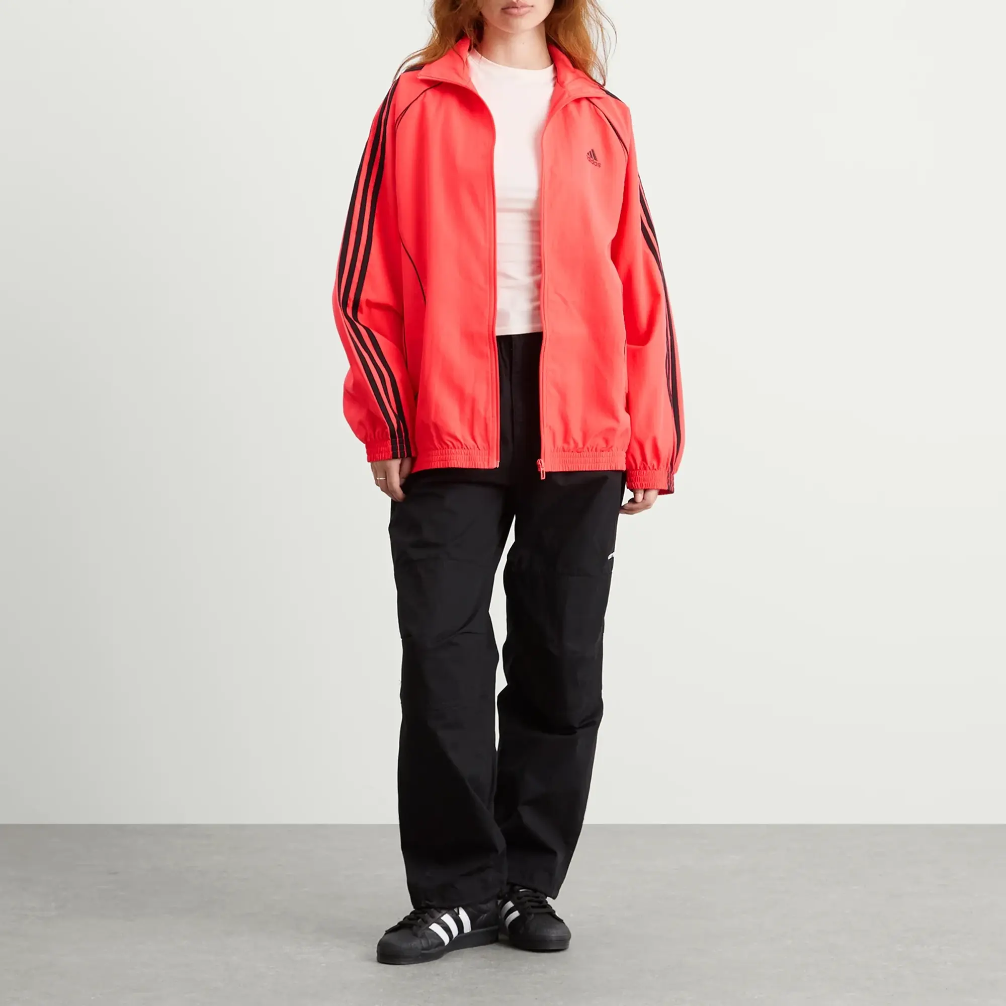Adidas Women's Teamgeist Track Top Lucid Red/Black