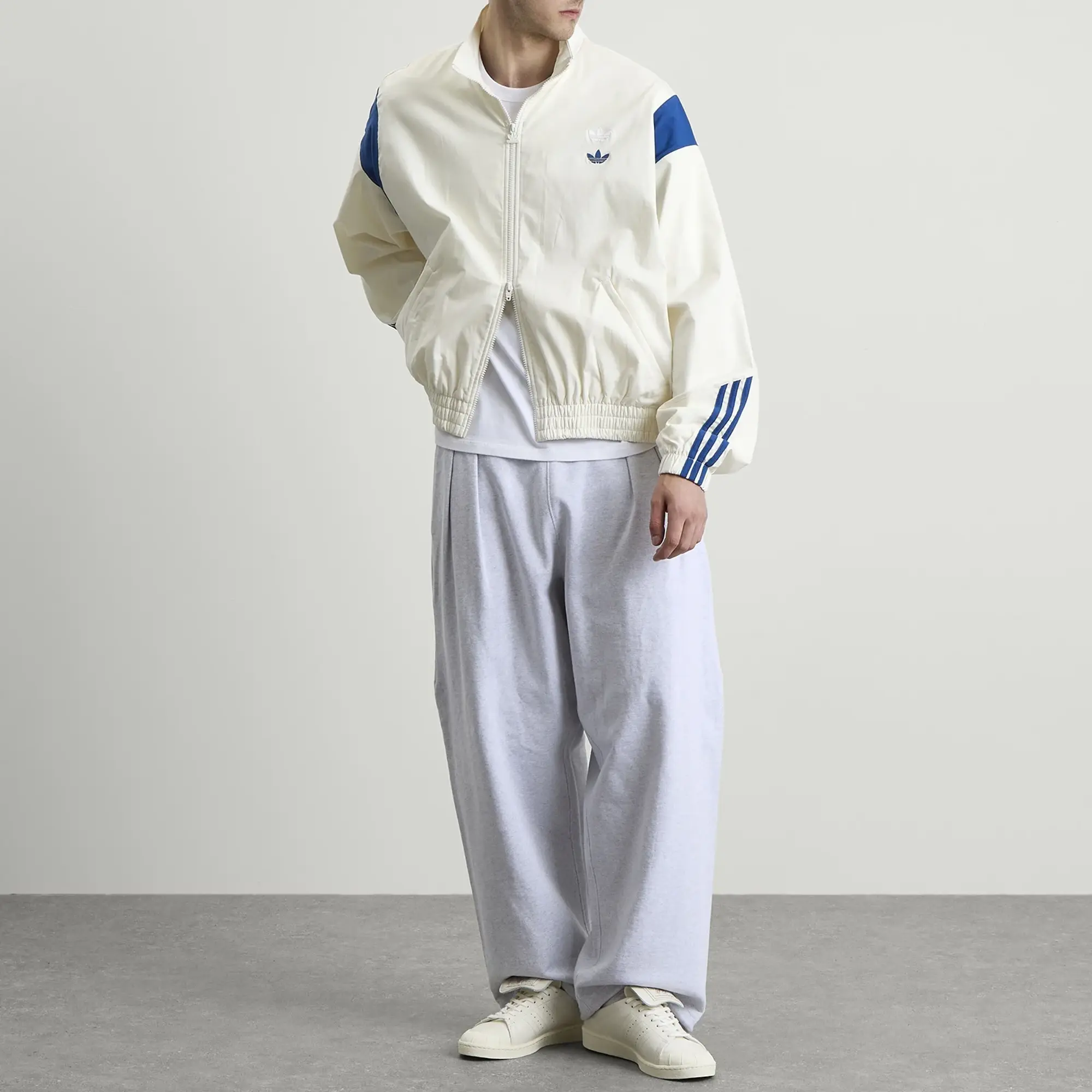 Adidas Men's x Willy Chavarria Poplintrack Top Off White