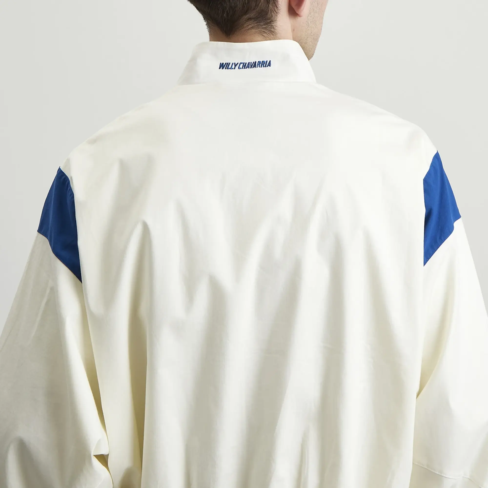 Adidas Men's x Willy Chavarria Poplintrack Top Off White