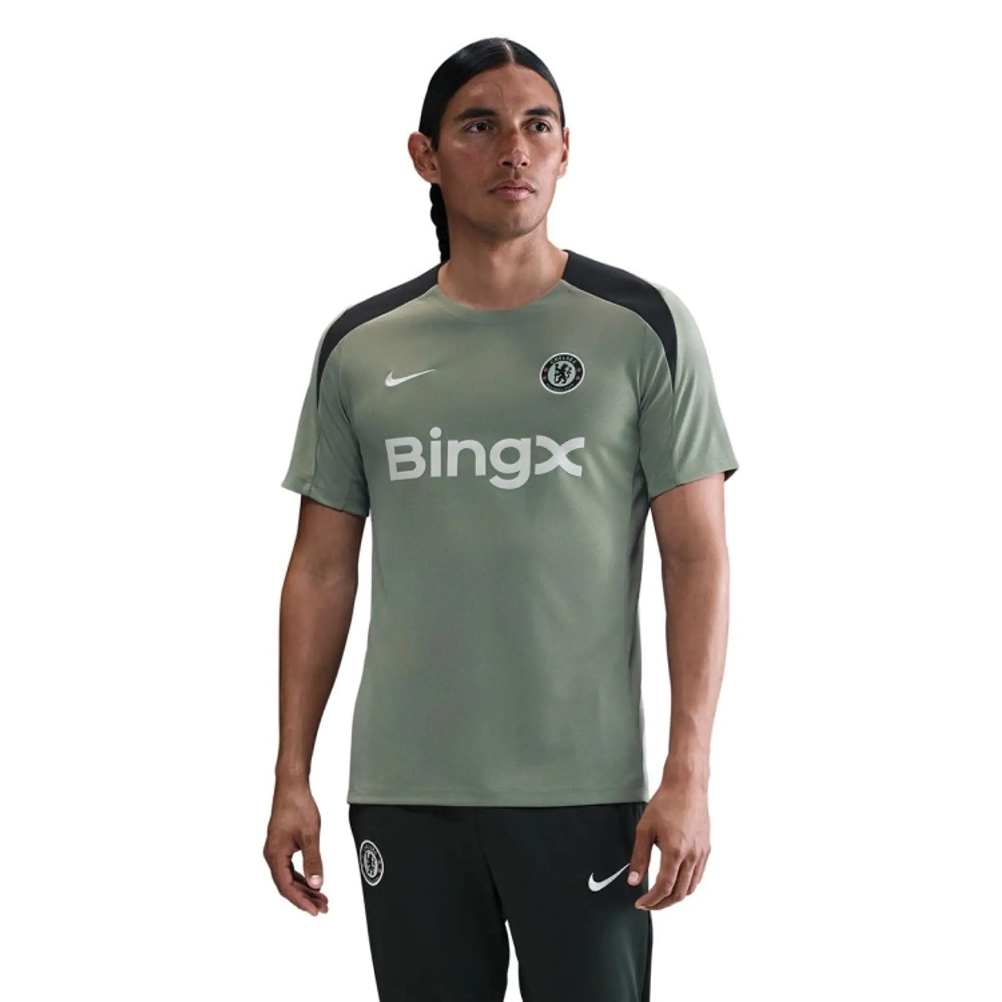 Nike Chelsea Dri-Fit Strike S/S Top - Light Green - 2025-2026
