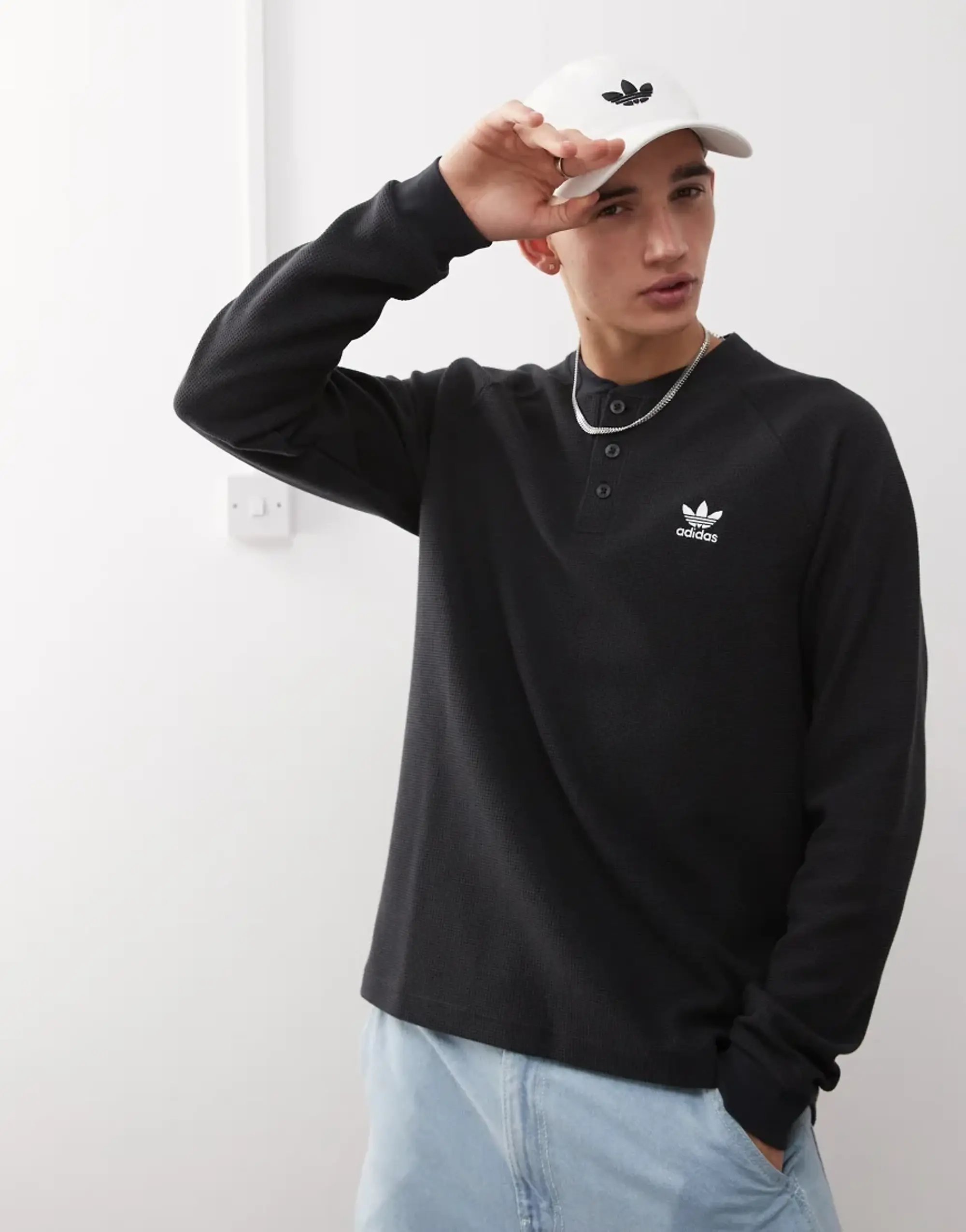 Adidas Originals Trefoil Essentials Long Sleeve T-shirt