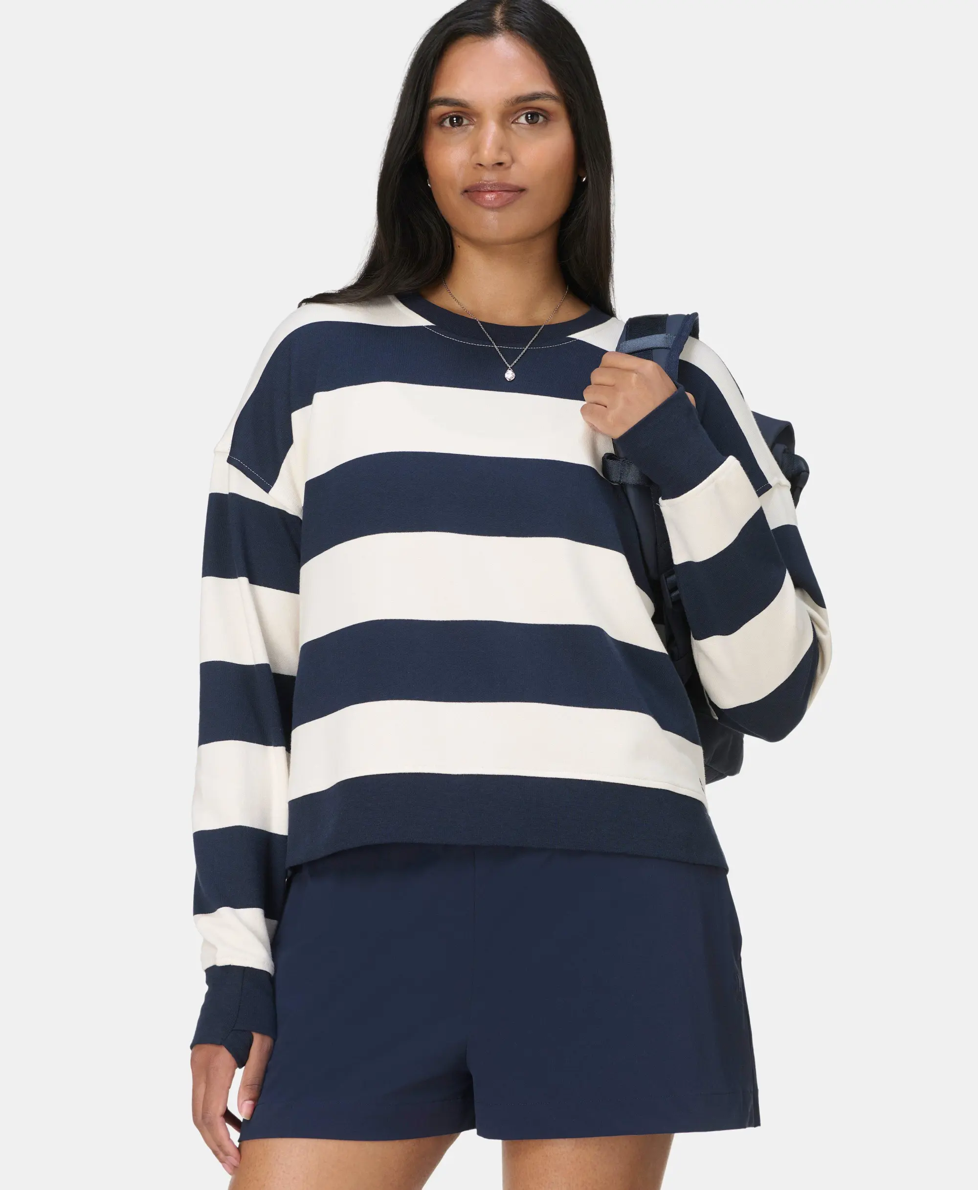 After Class Crop Sweatshirt