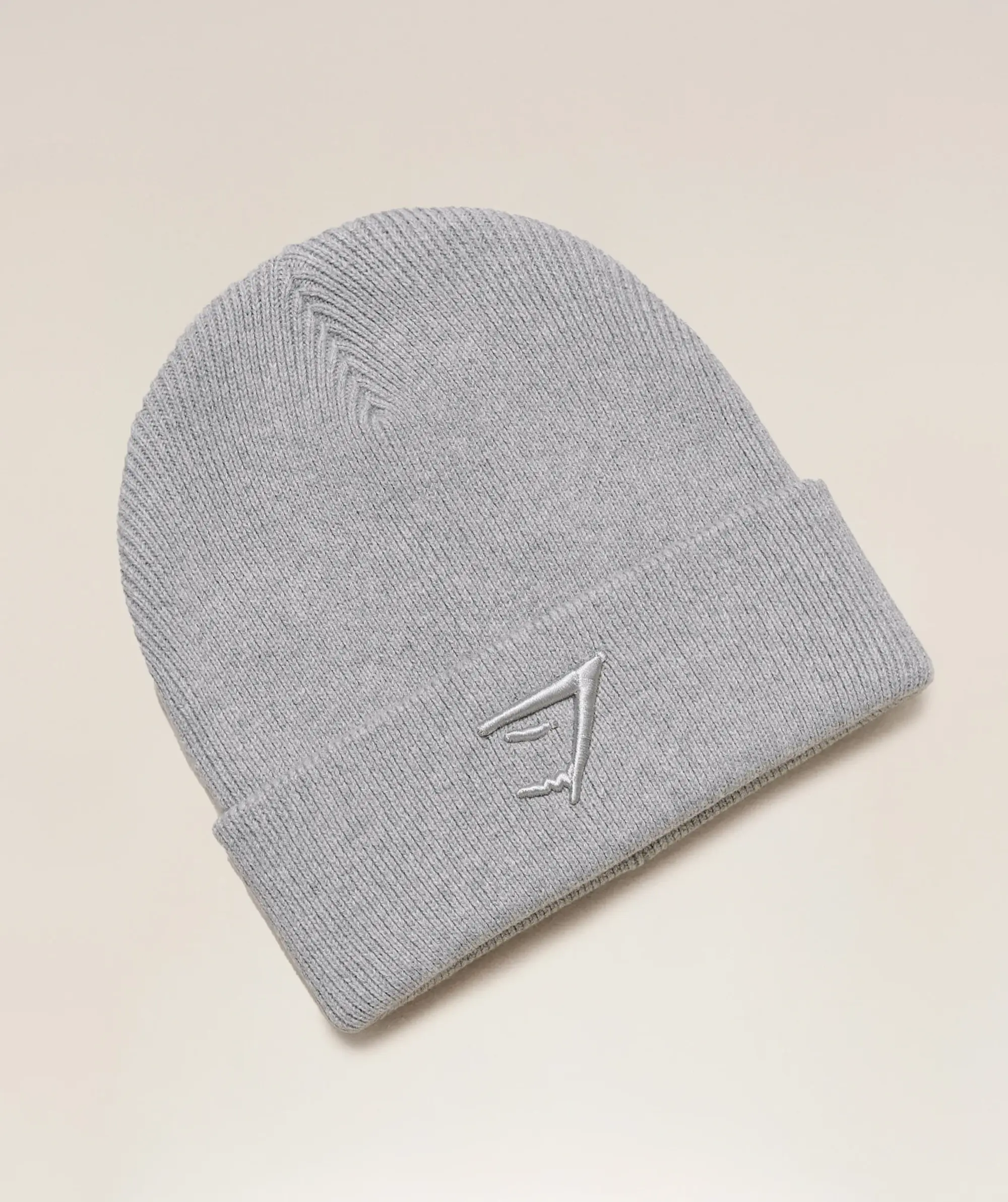  Sharkhead Beanie - Light Grey Core Marl