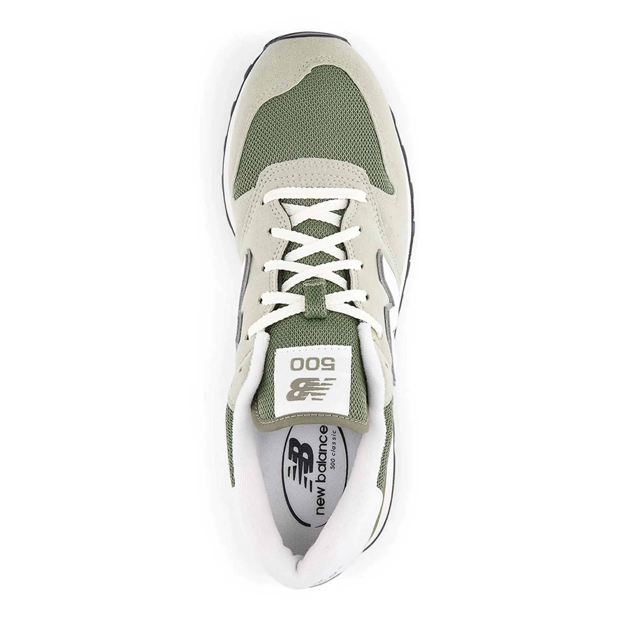 New Balance  500  men's Shoes (Trainers) in Green