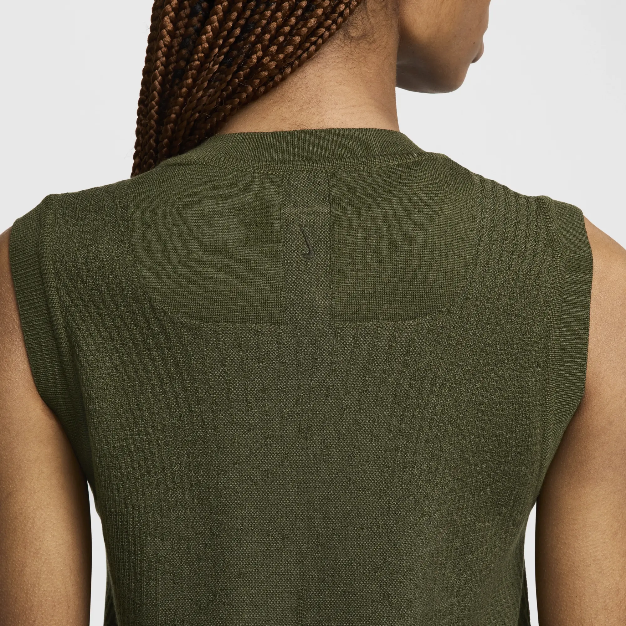 Nike Every Stitch Considered Women's Knit Dress - Green - Wool