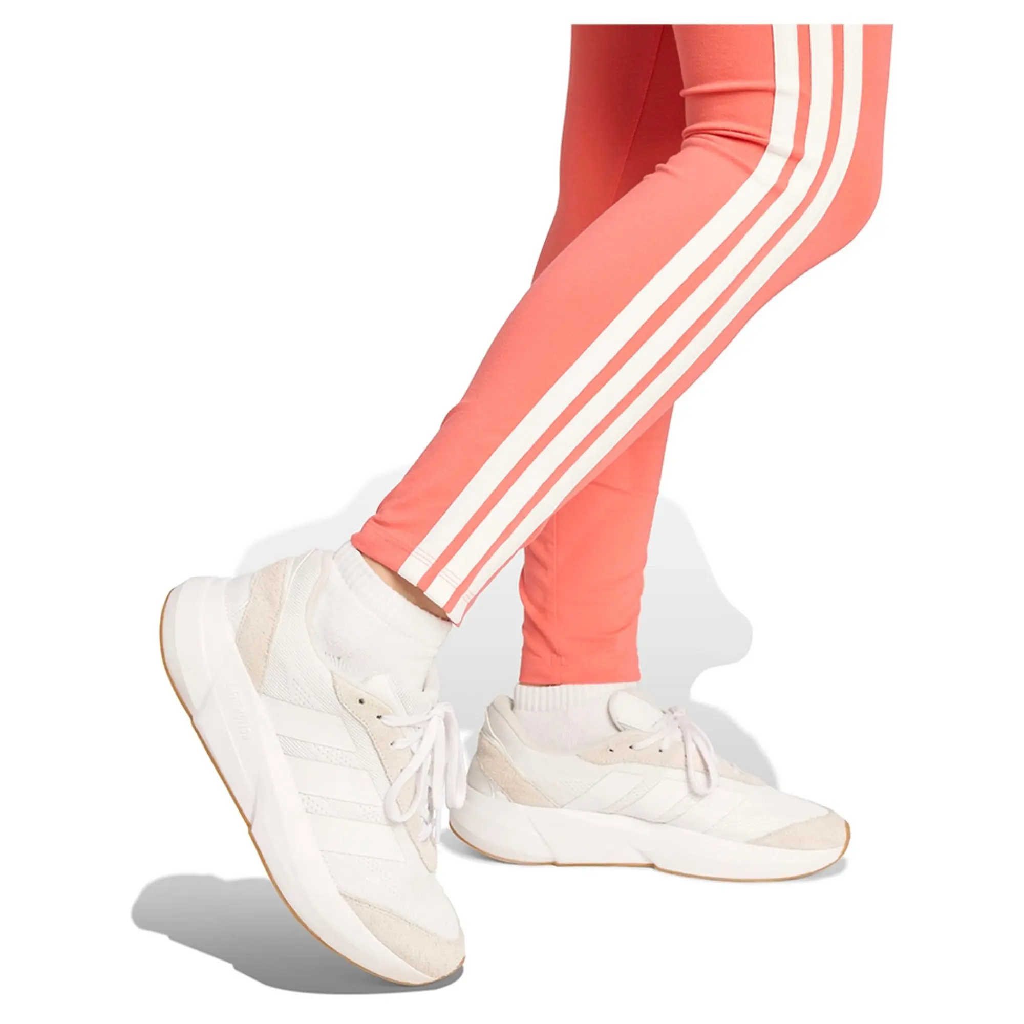 Adidas Essentials 3 Stripes Cotton Leggings