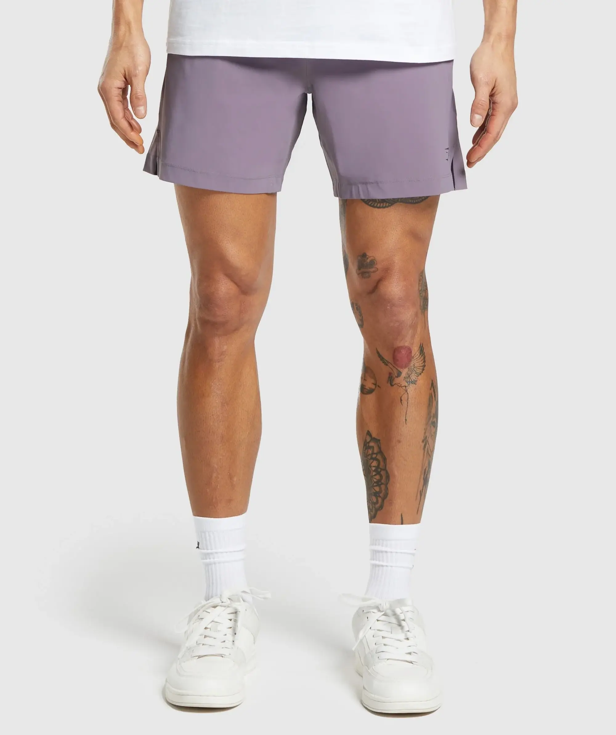  Hybrid 6" Shorts - Fog Purple