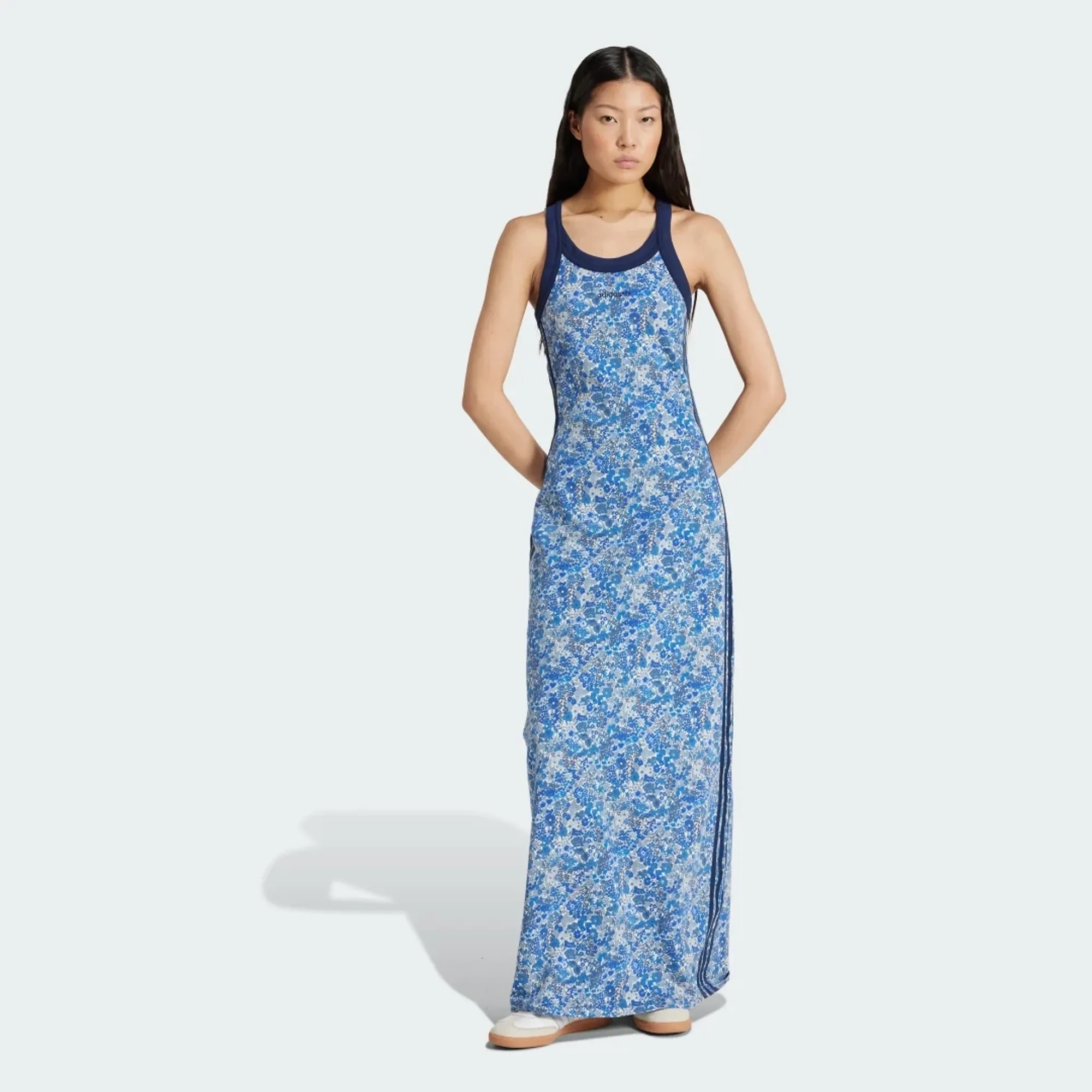 adidas adidas Originals x Liberty London Tonal Maxi Dress | JD2742