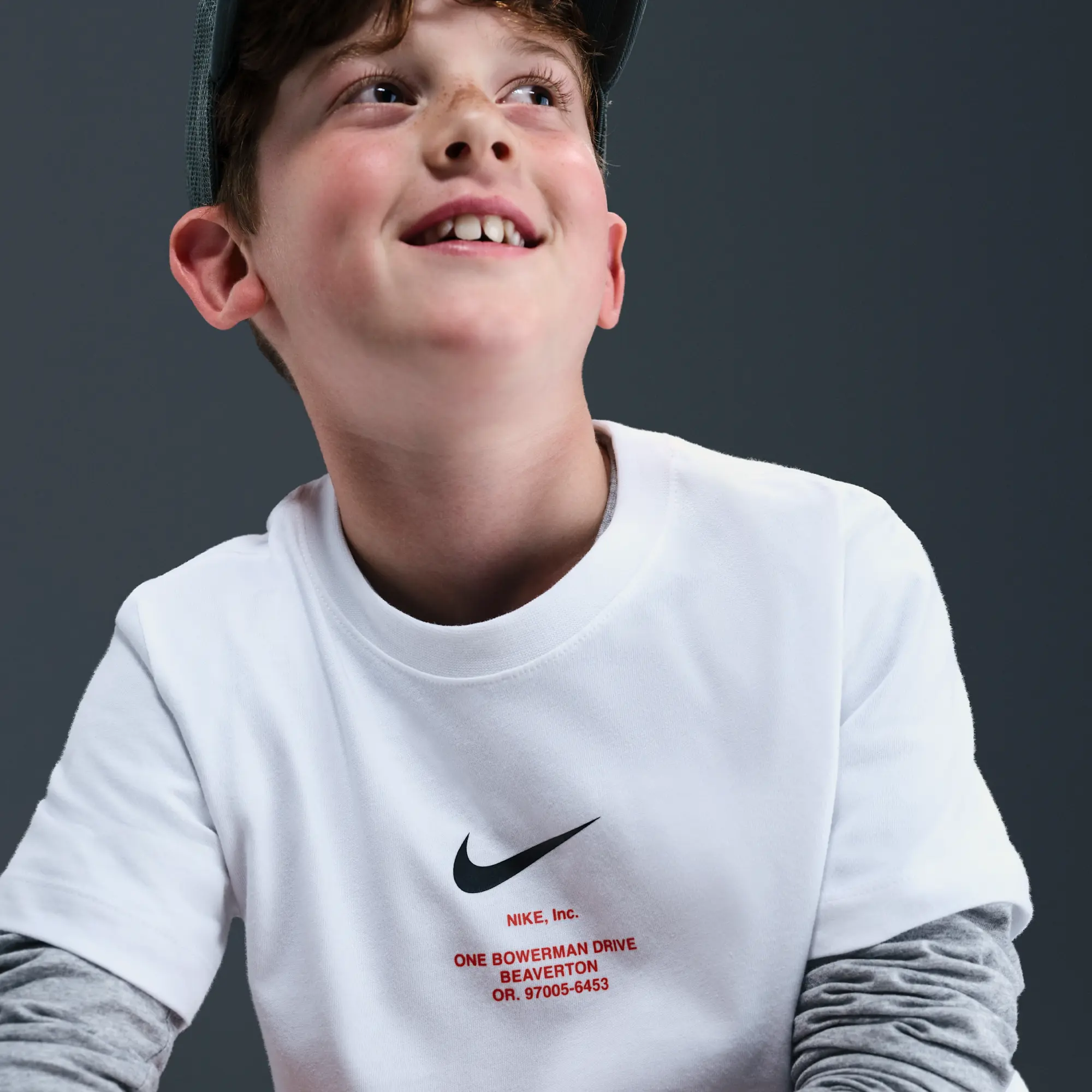 Nike Sportswear Older Kids' (Boys') T-Shirt - White