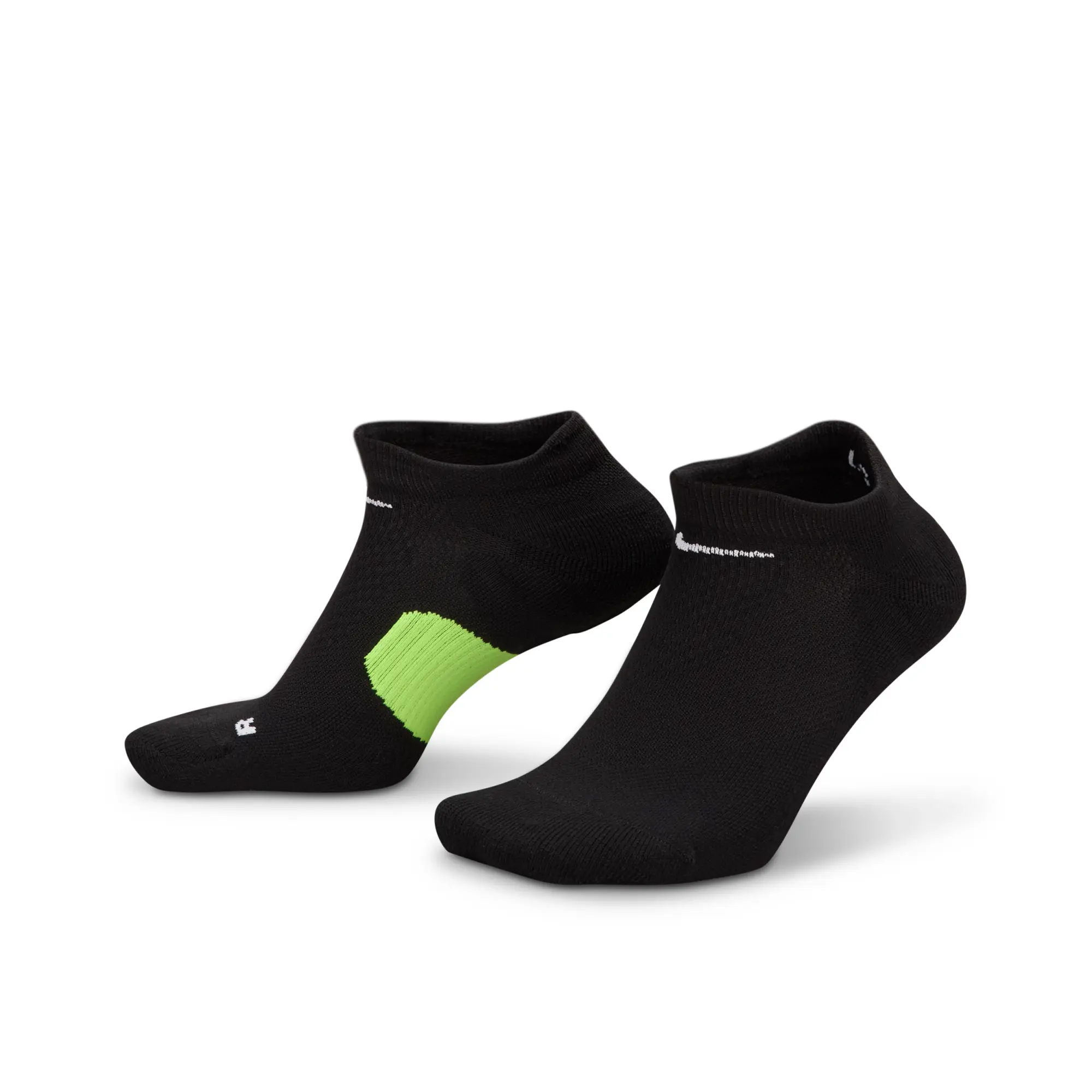 Nike Midweight Running No-Show Socks - White