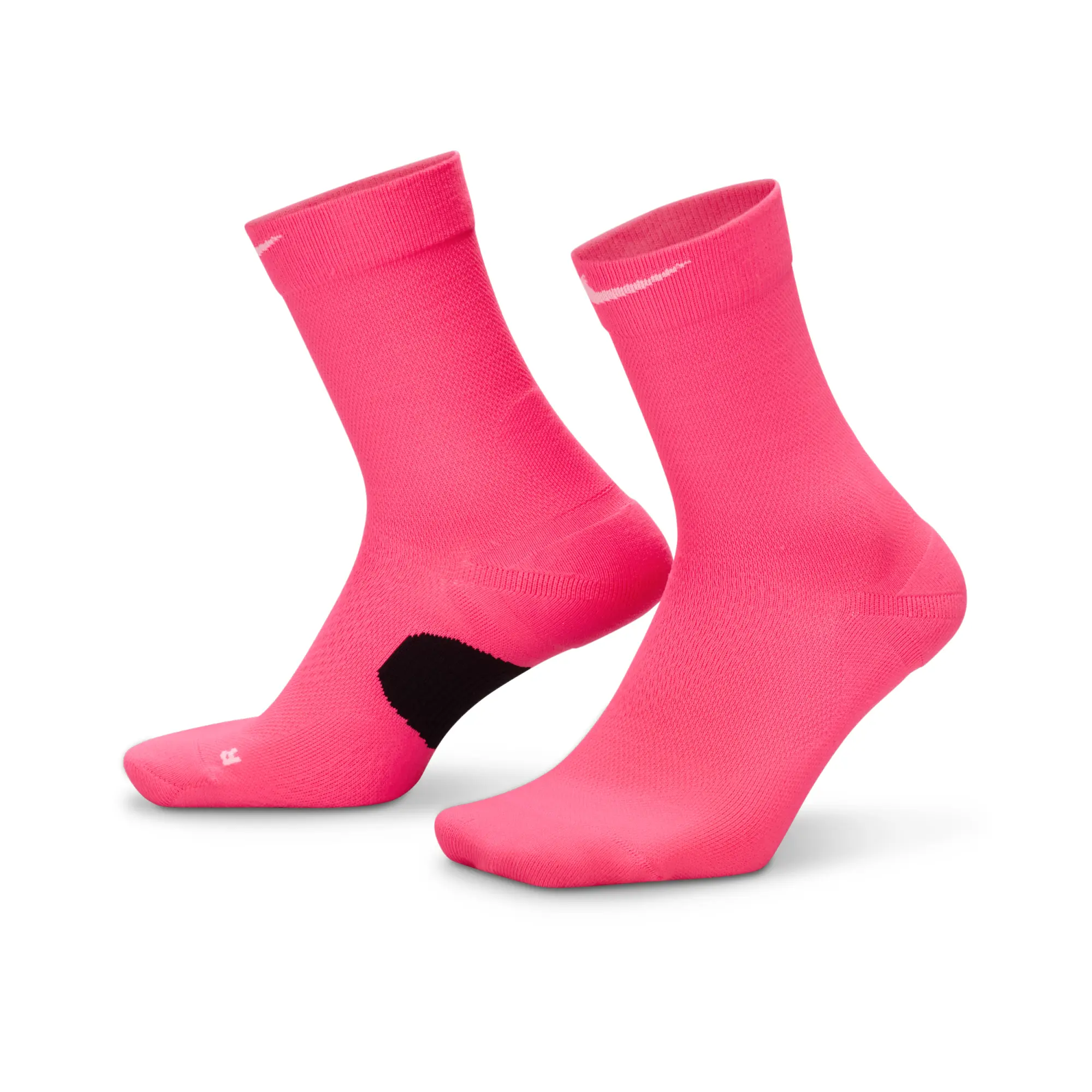 Nike Midweight Running Crew Socks - Pink