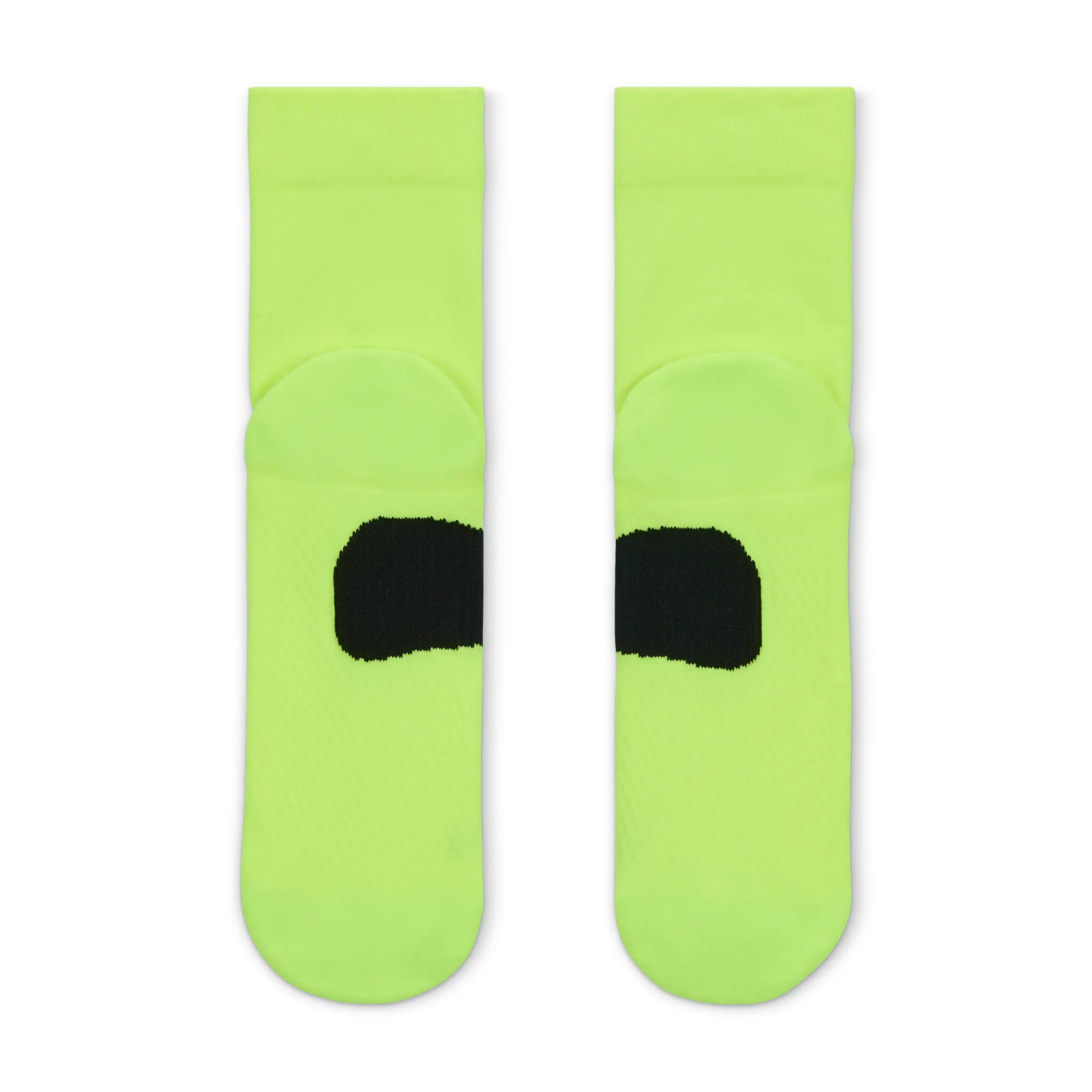Nike Midweight Running Micro Crew Socks - Yellow