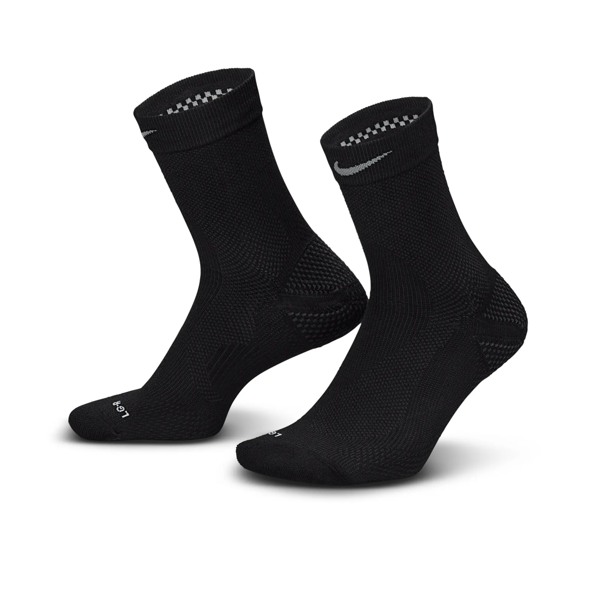 Nike Lightweight Running Micro Crew Socks - Black