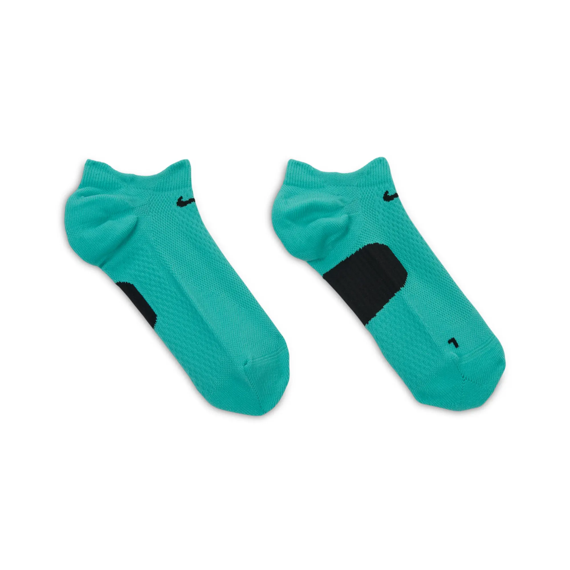 Nike Midweight Running No-Show Socks - Green