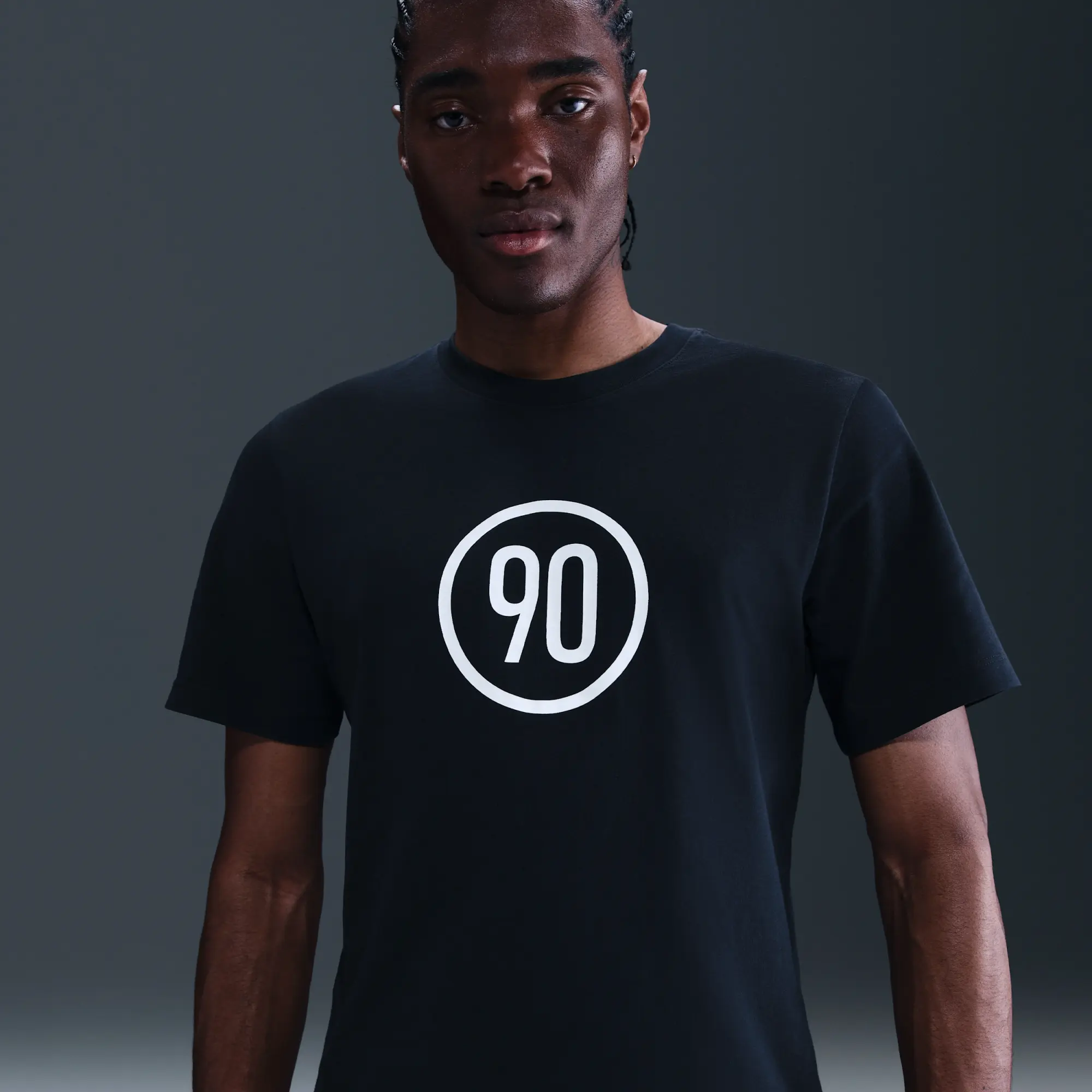 Nike Total 90 Men's Football T-Shirt - Black