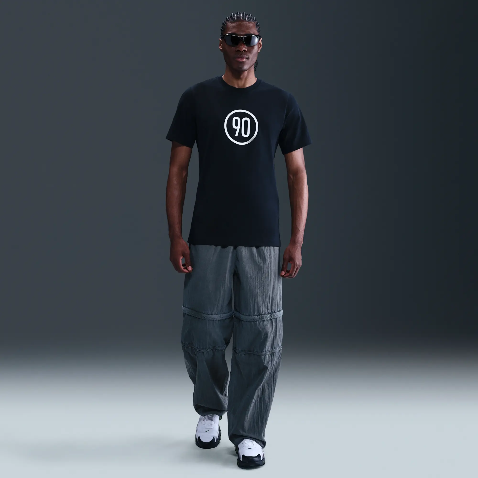 Nike Total 90 Men's Football T-Shirt - Black