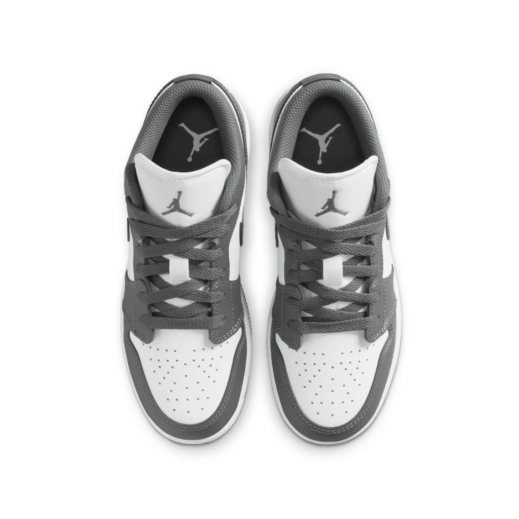 Nike Air Jordan 1 Low Older Kids' Shoes - Grey