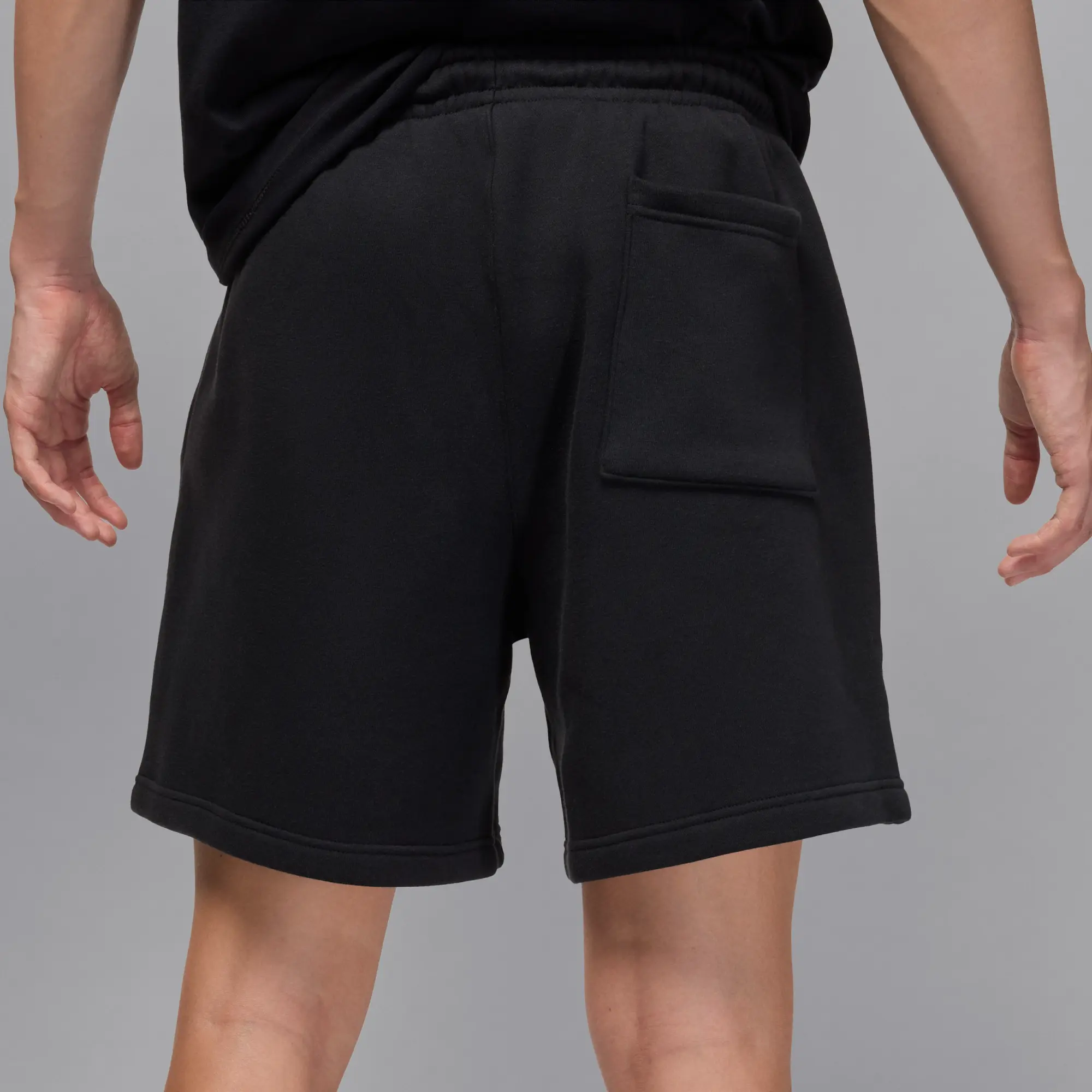 Nike Jordan Brooklyn Fleece Men's Graphic Shorts - Black - Fleece