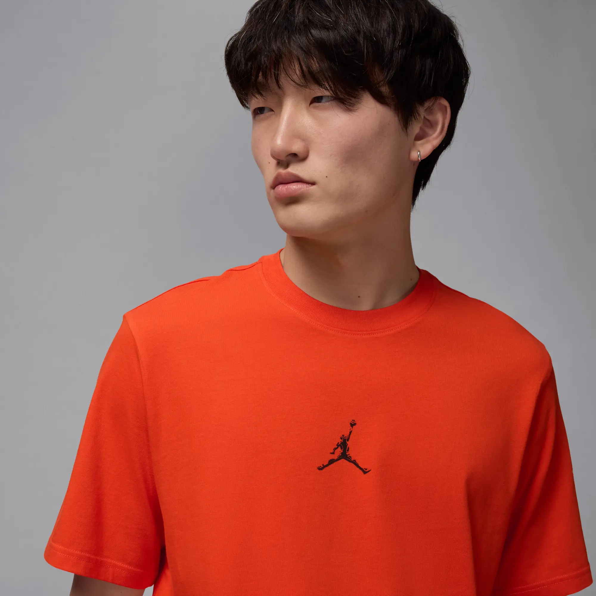 Nike Jordan Sport Men's Dri-FIT T-Shirt - Orange - Sustainable Materials