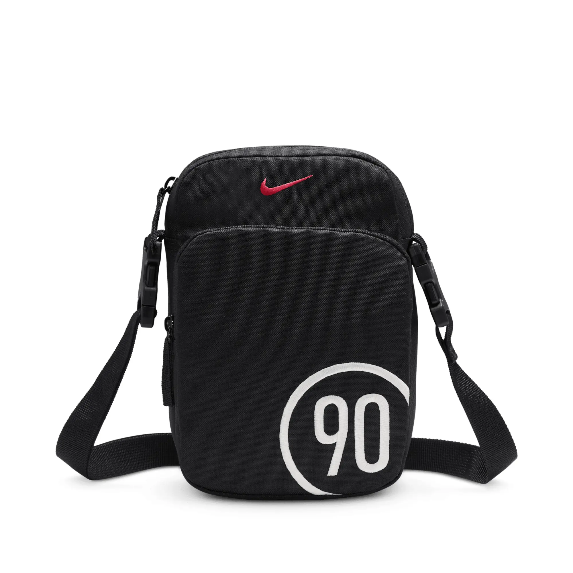Nike Heritage Total 90 Cross-Body Bag (4L) - Black - Sustainable Materials