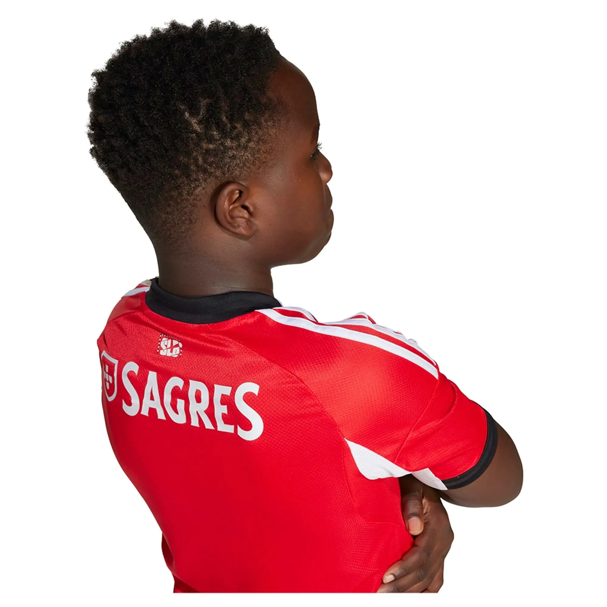 Adidas Benfica 25/26 Home Junior Short Sleeve T-shirt