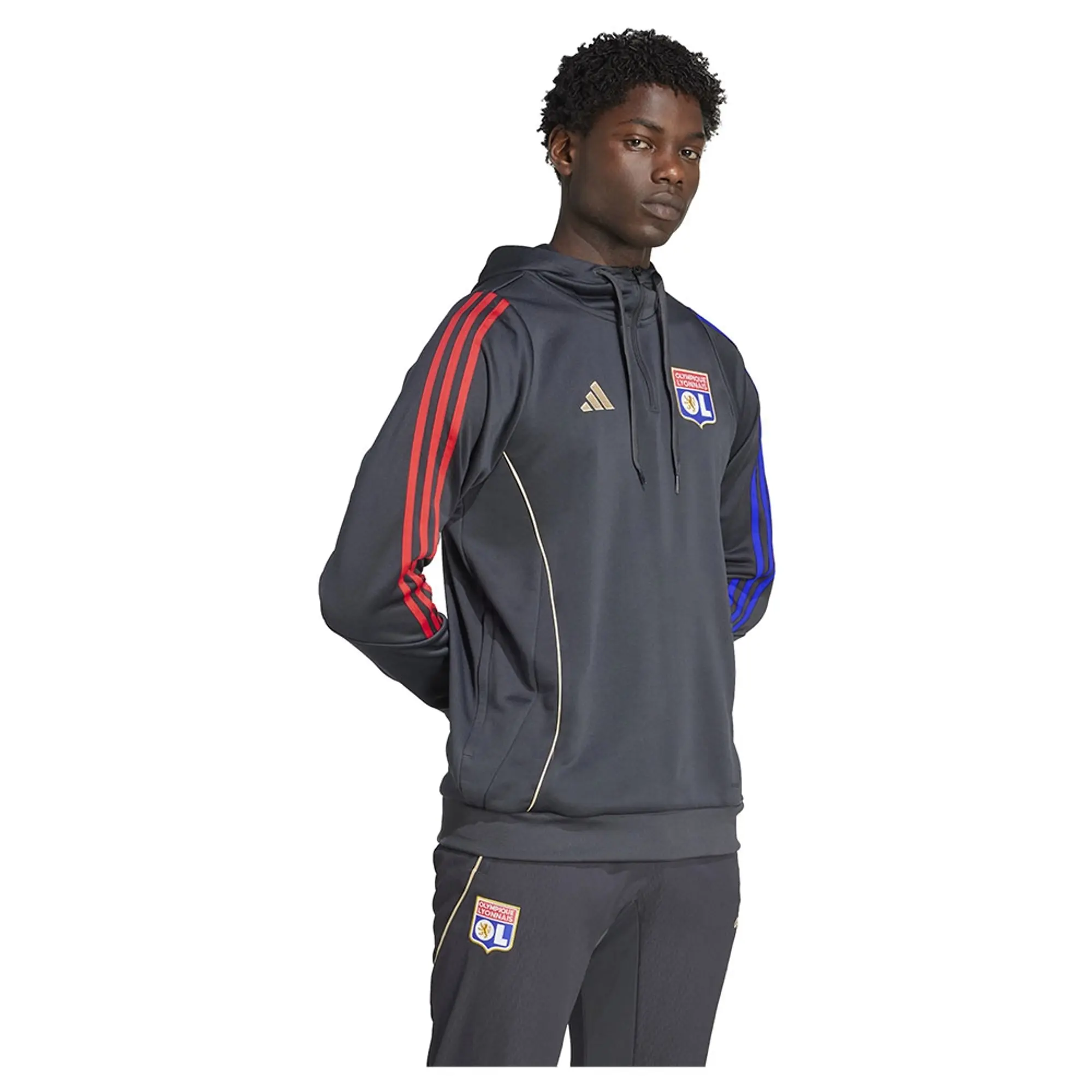 Adidas Olympique De Lyon Tiro 24/25 Training Hoodie