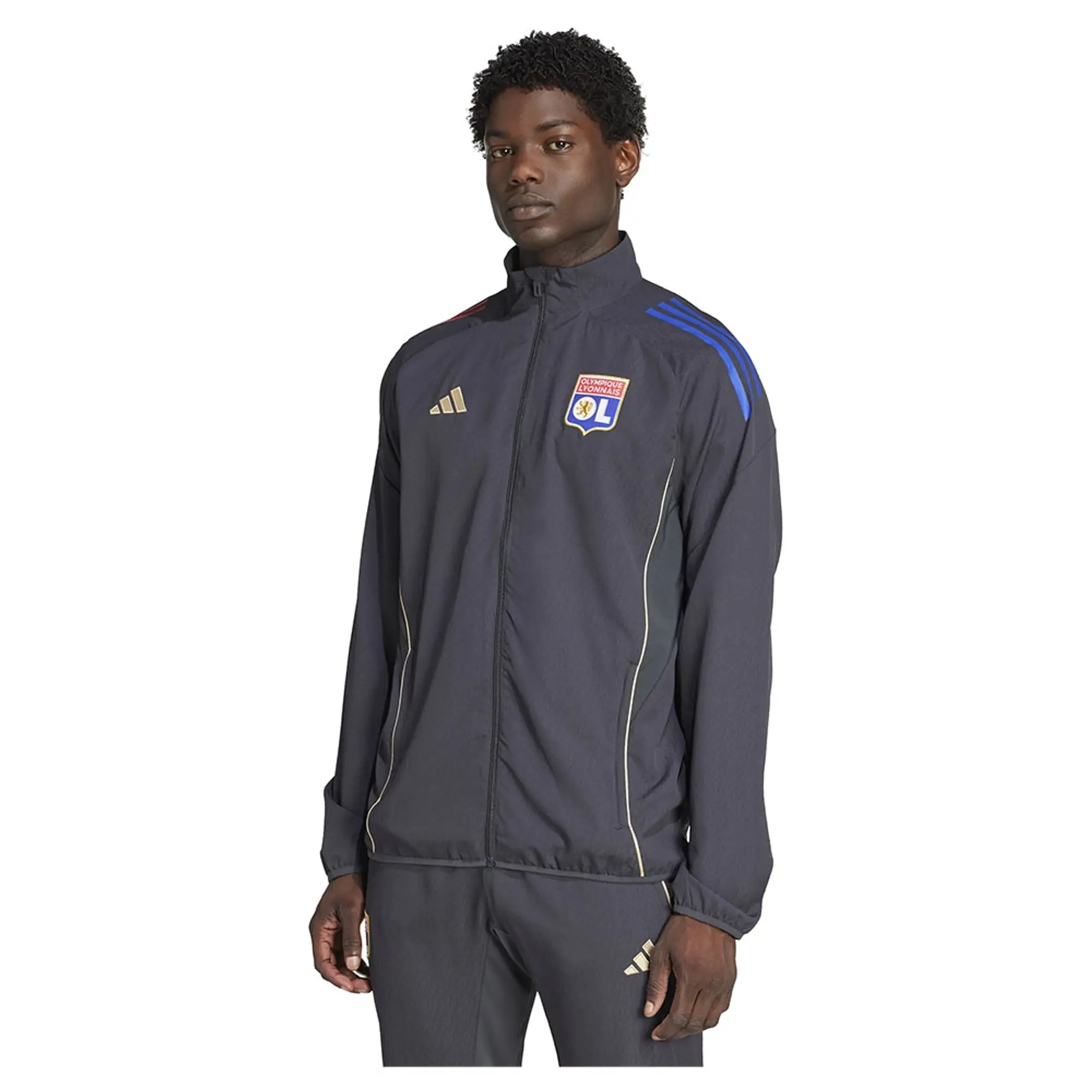 Adidas Olympique De Lyon Tiro 25/26 Competition Presentation Jacket