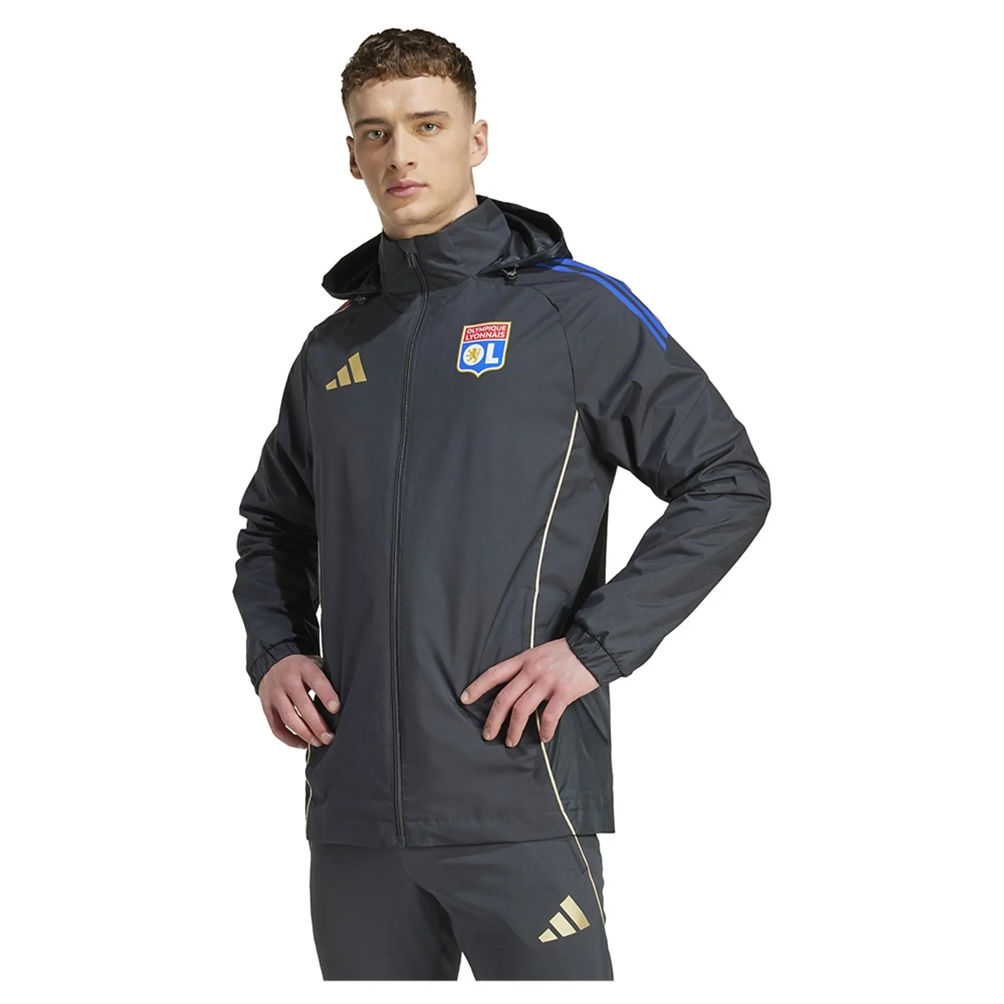 Adidas Olympique De Lyon Tiro 25 Competition All-weather Jacket